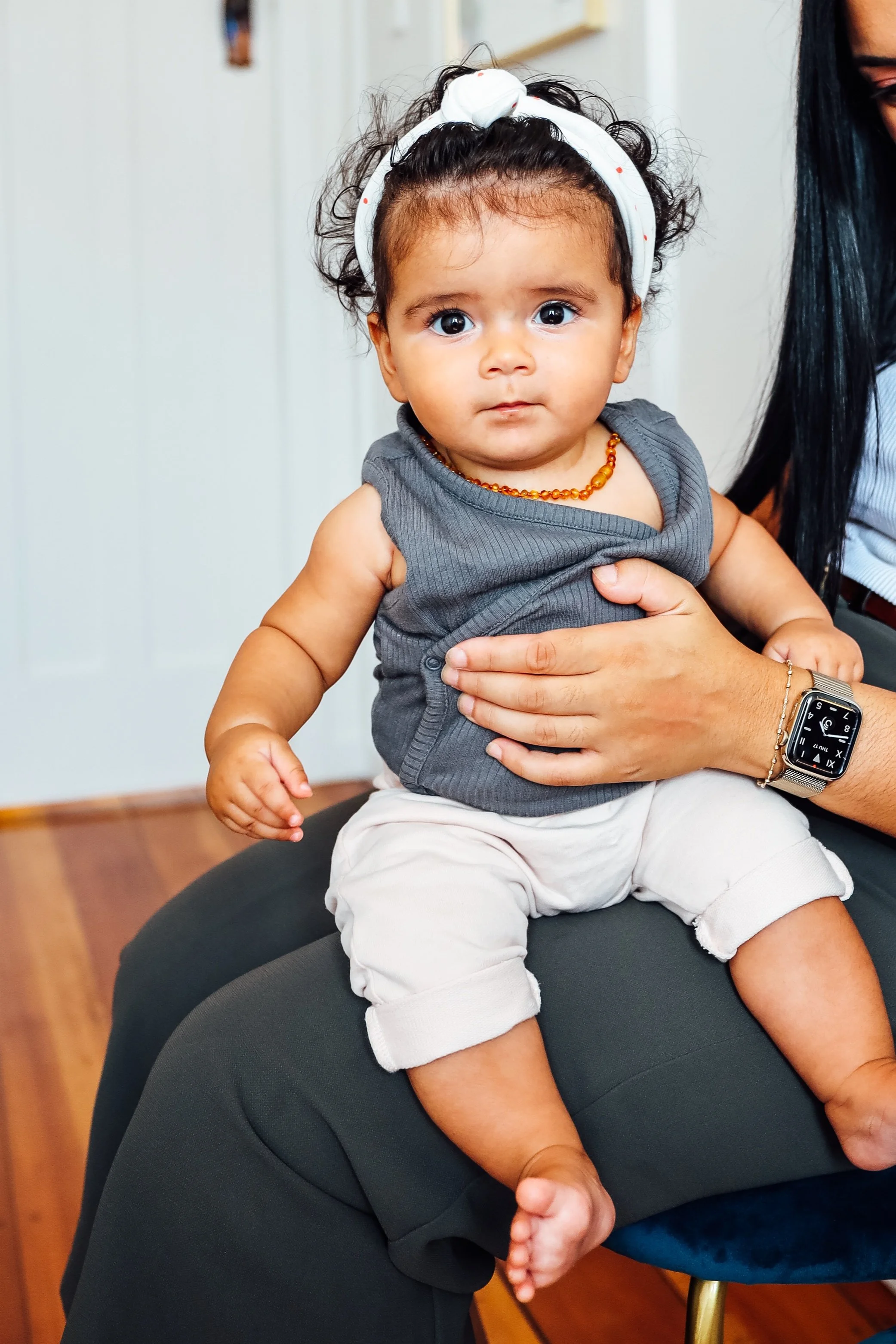 Gentle baby chiropractic adjustment at WYLD Birkenhead