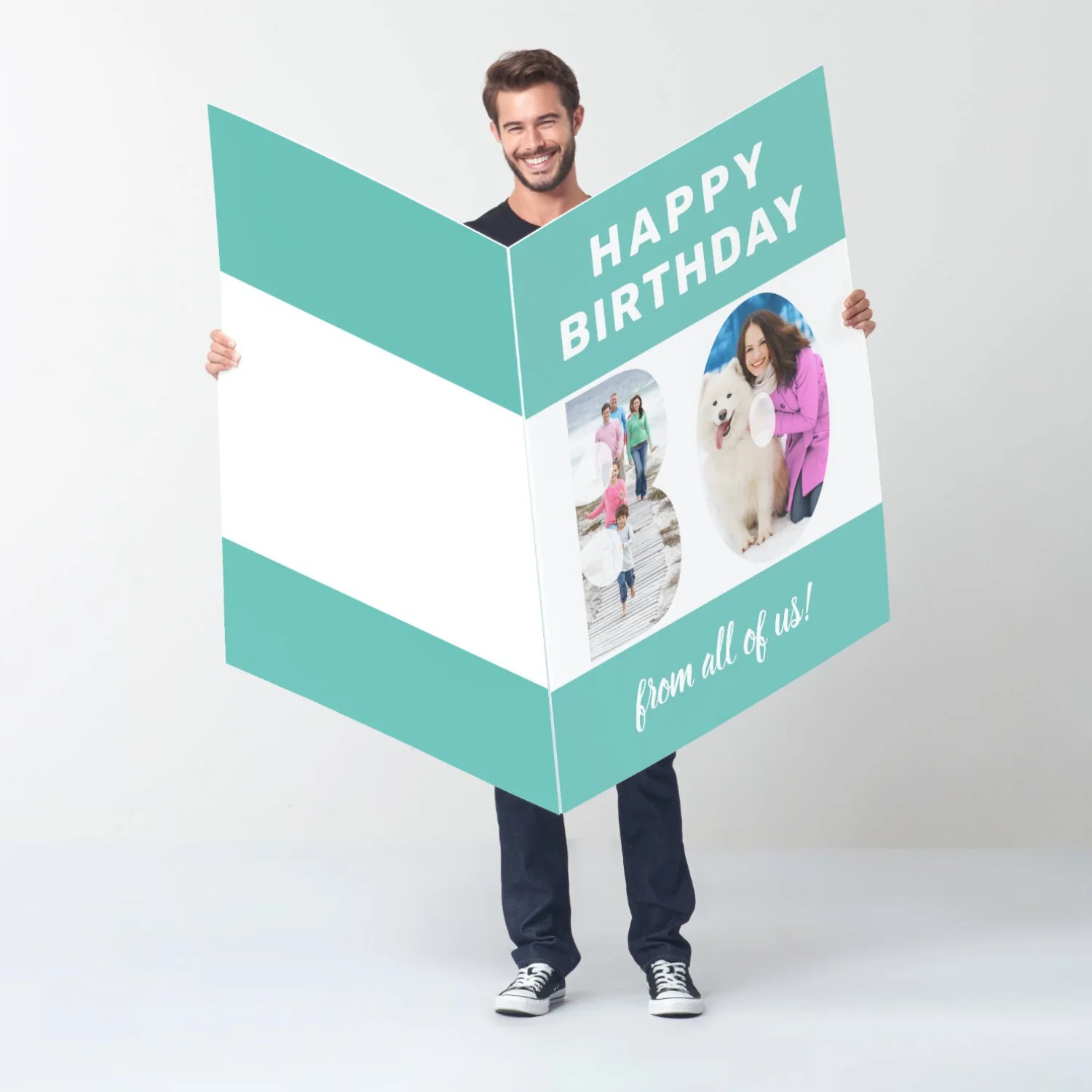 30th Birthday Cards Personalized Giant and Extra Large Cards
