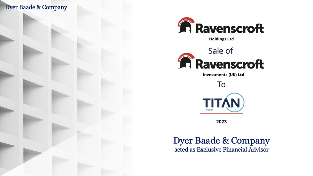 Ravenscroft Holdings Ltd sells Ravenscroft Investments UK Ltd to Titan