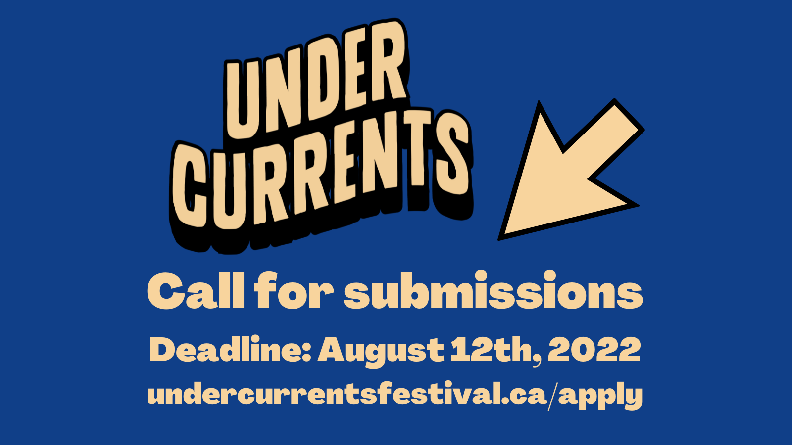 undercurrents 2023 call for submissions