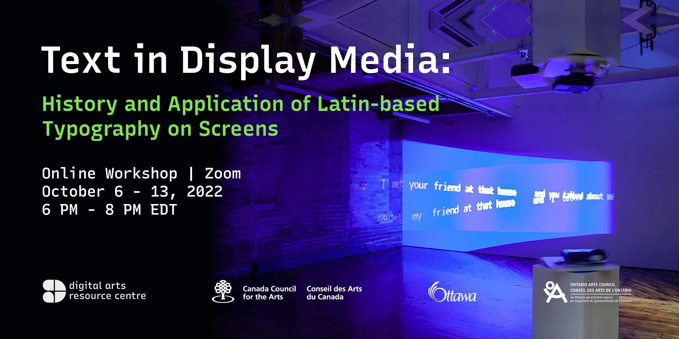 Text in Display Media Workshop