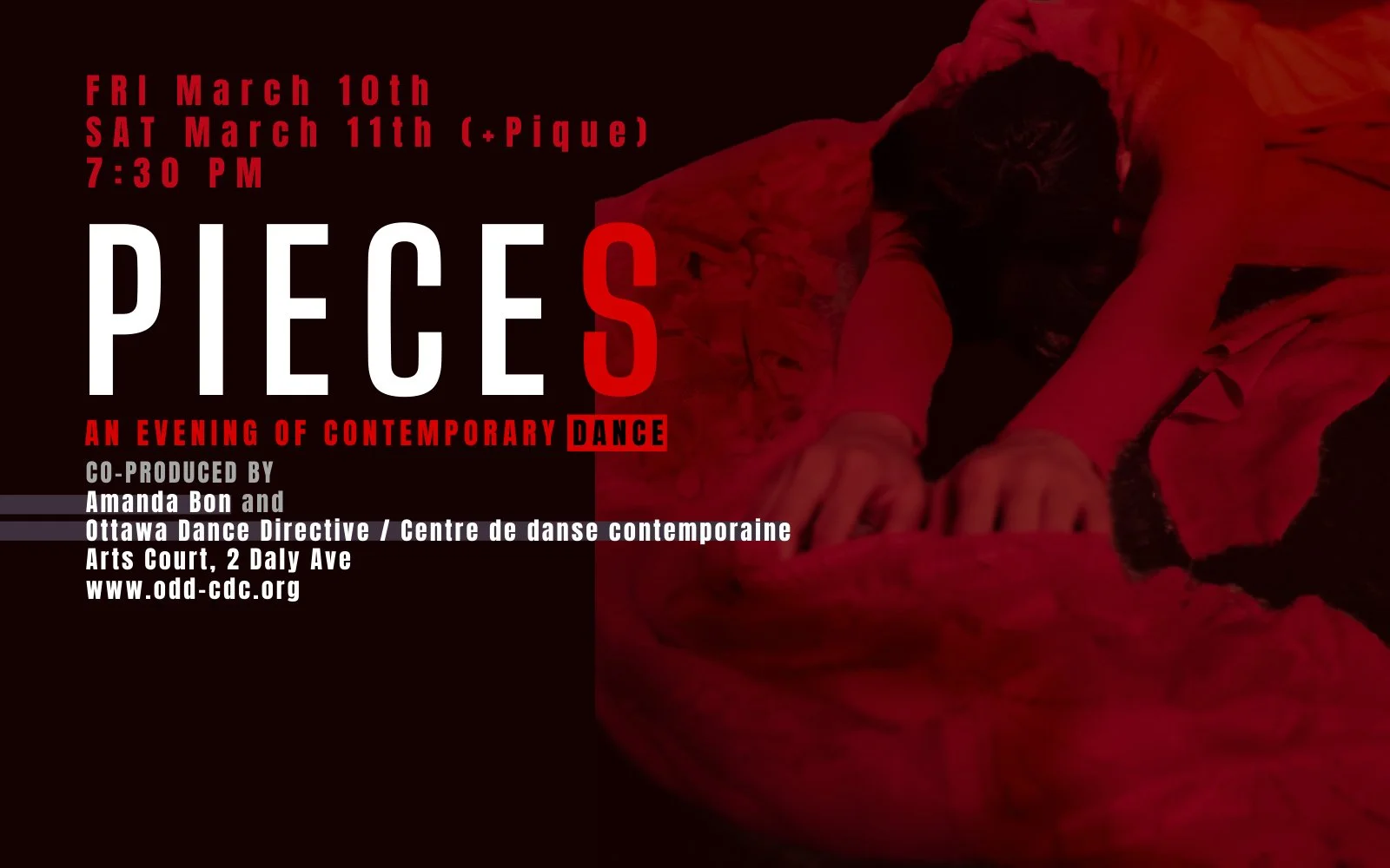PIECES An evening of contemporary dance