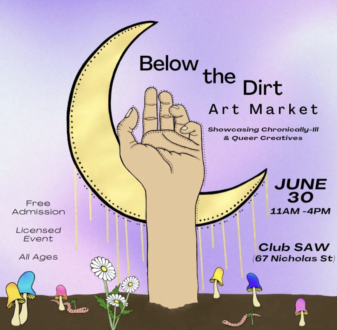 Below the Dirt Art Market