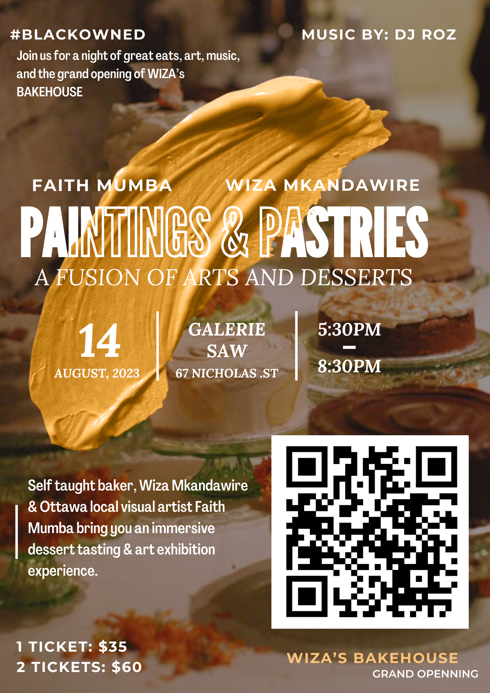 Paintings &amp; Pastries