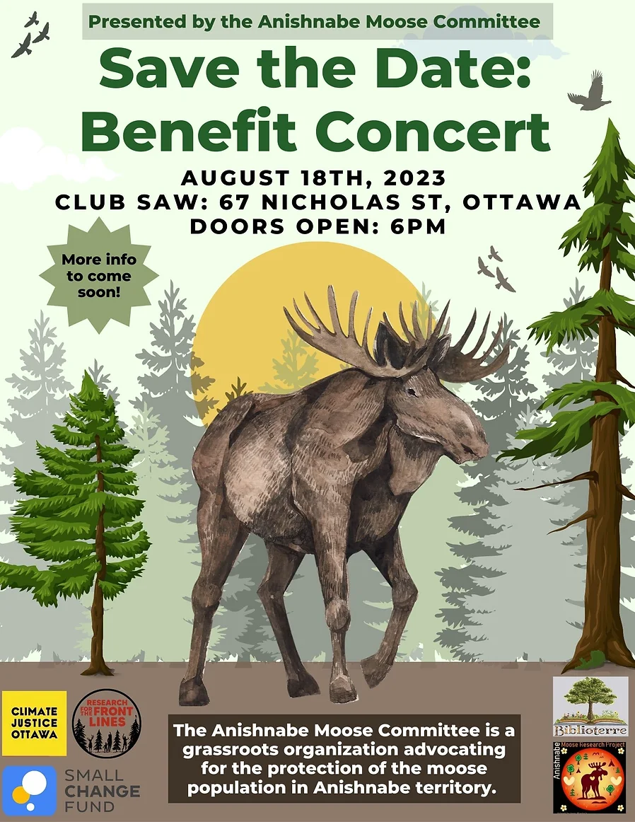 Solidarity in Sounds: A Concert for the Anishnabe Moose Committee (AMC)