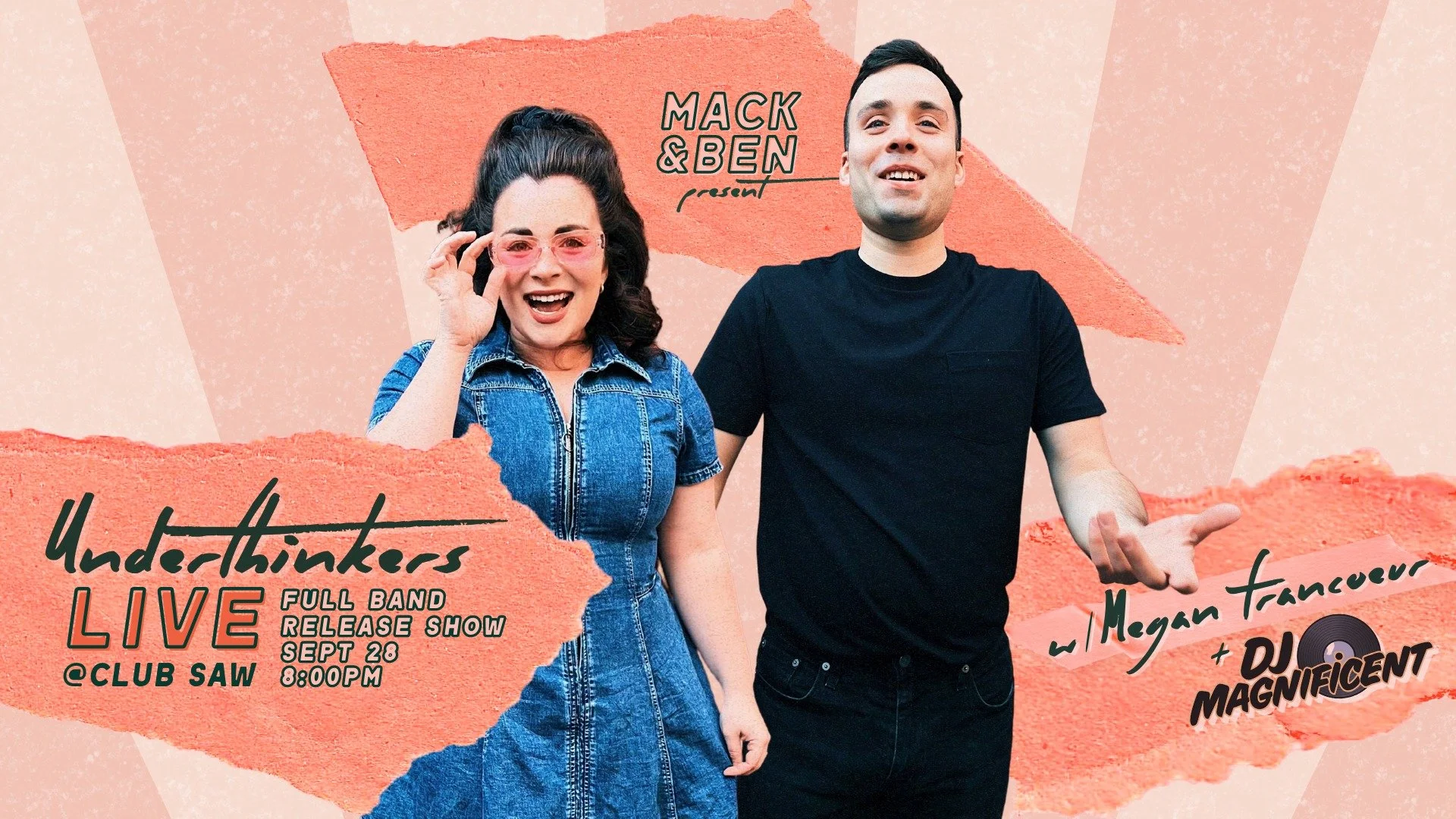MACK &amp; BEN - Underthinkers Album Release
