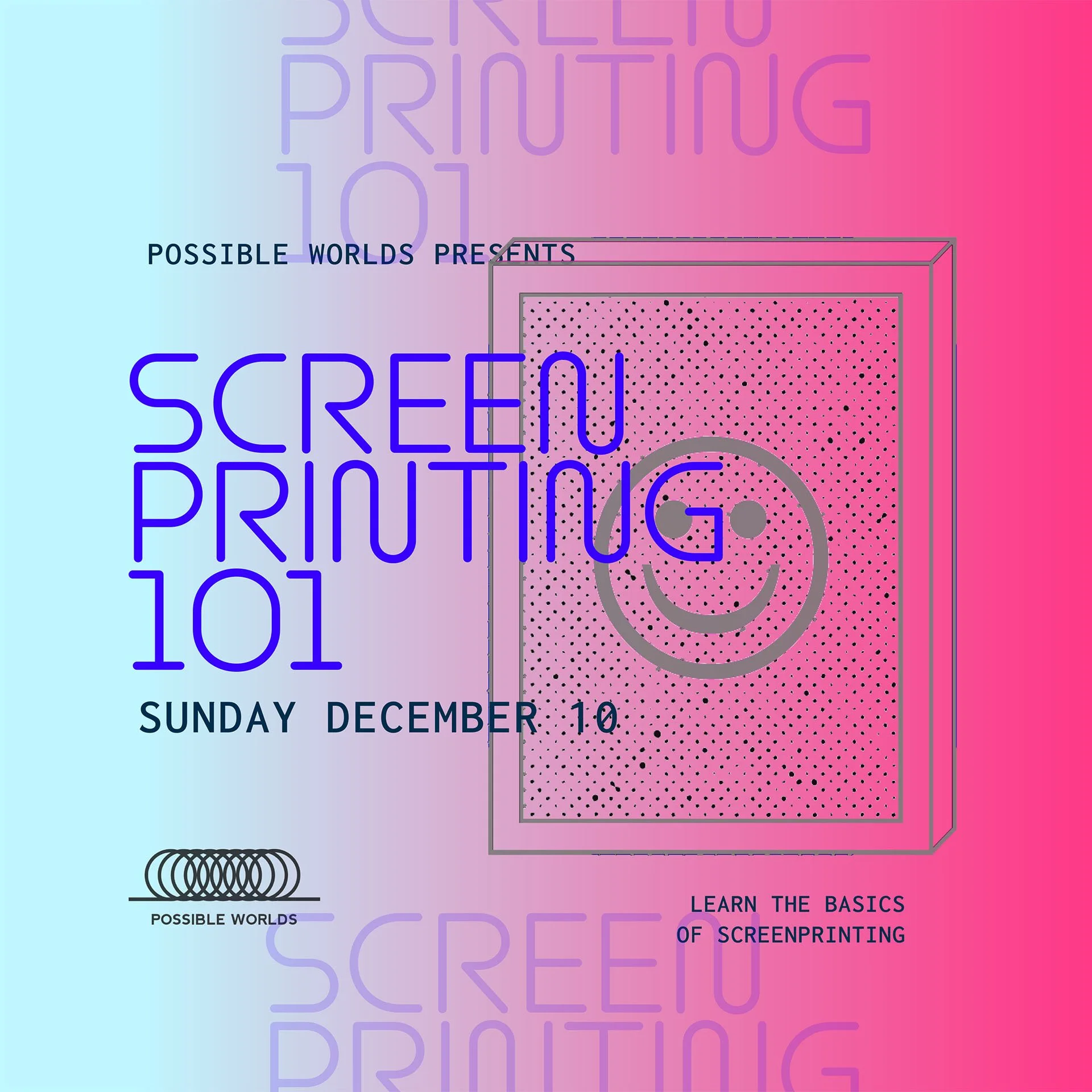 WORKSHOP // Screenprinting 101: Photoemulsion