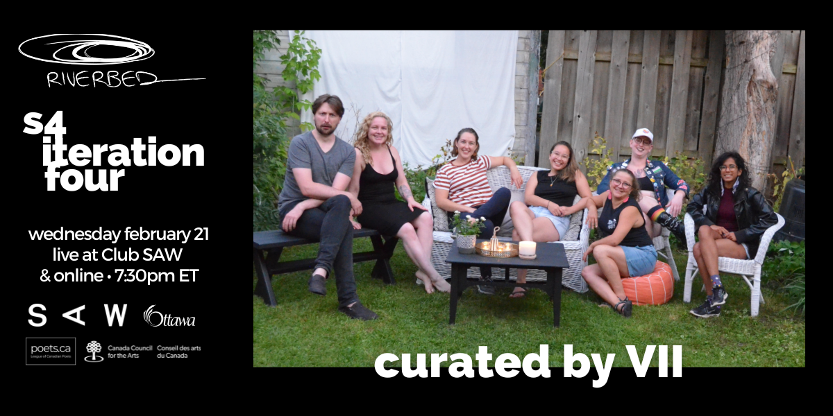 Riverbed Reading Series S4 iteration four