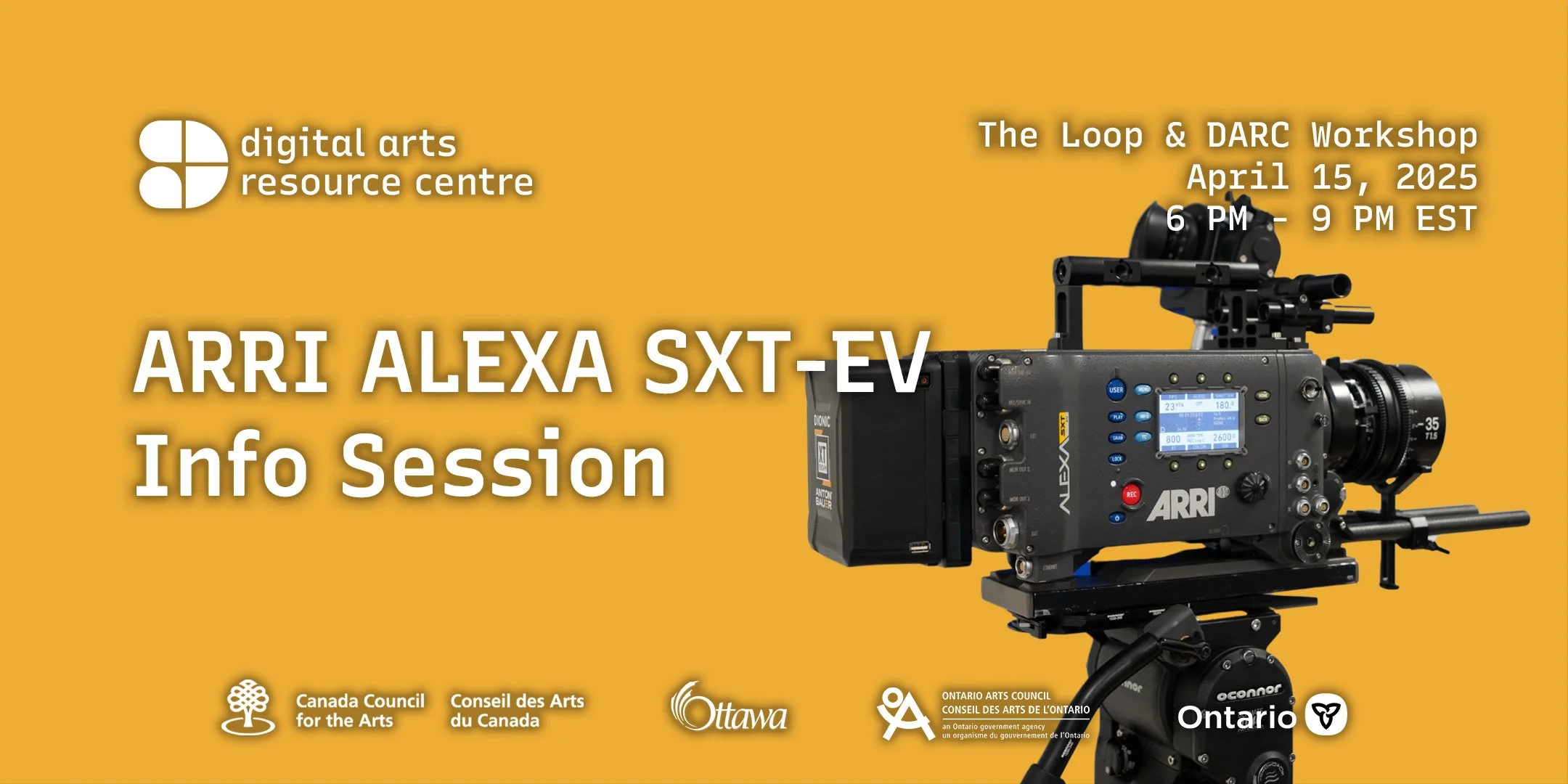 ARRI ALEXA SXT-EV Info Session