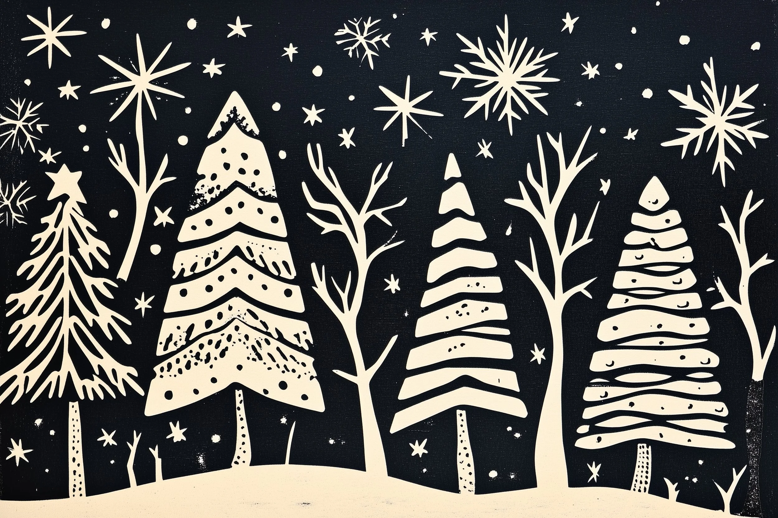 Linocut Printmaking | Holiday &amp; Greeting Cards (Continuation)