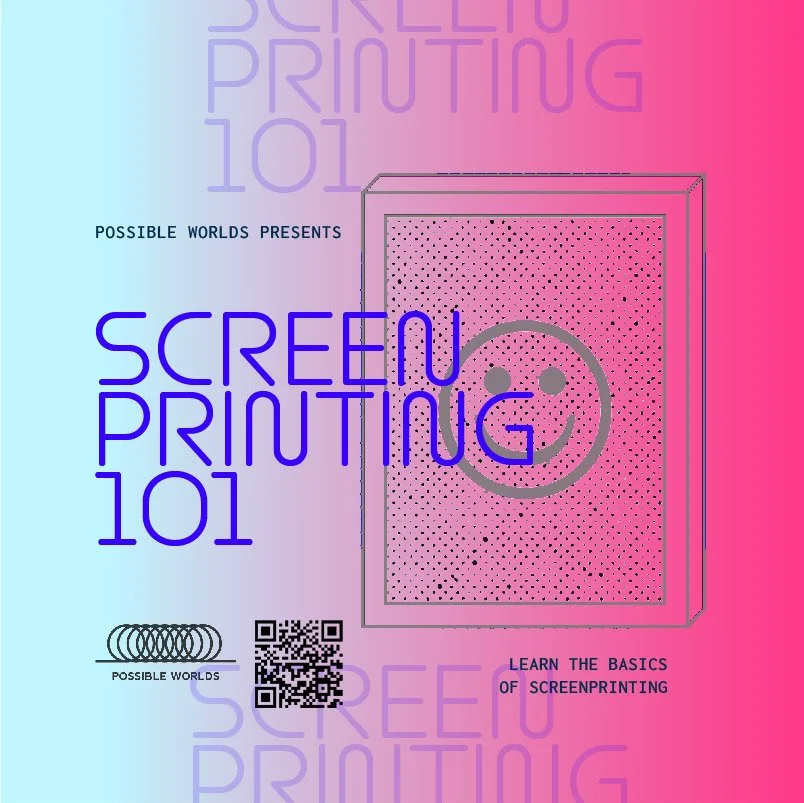 Screenprinting 101 Workshop: Photoemulsion