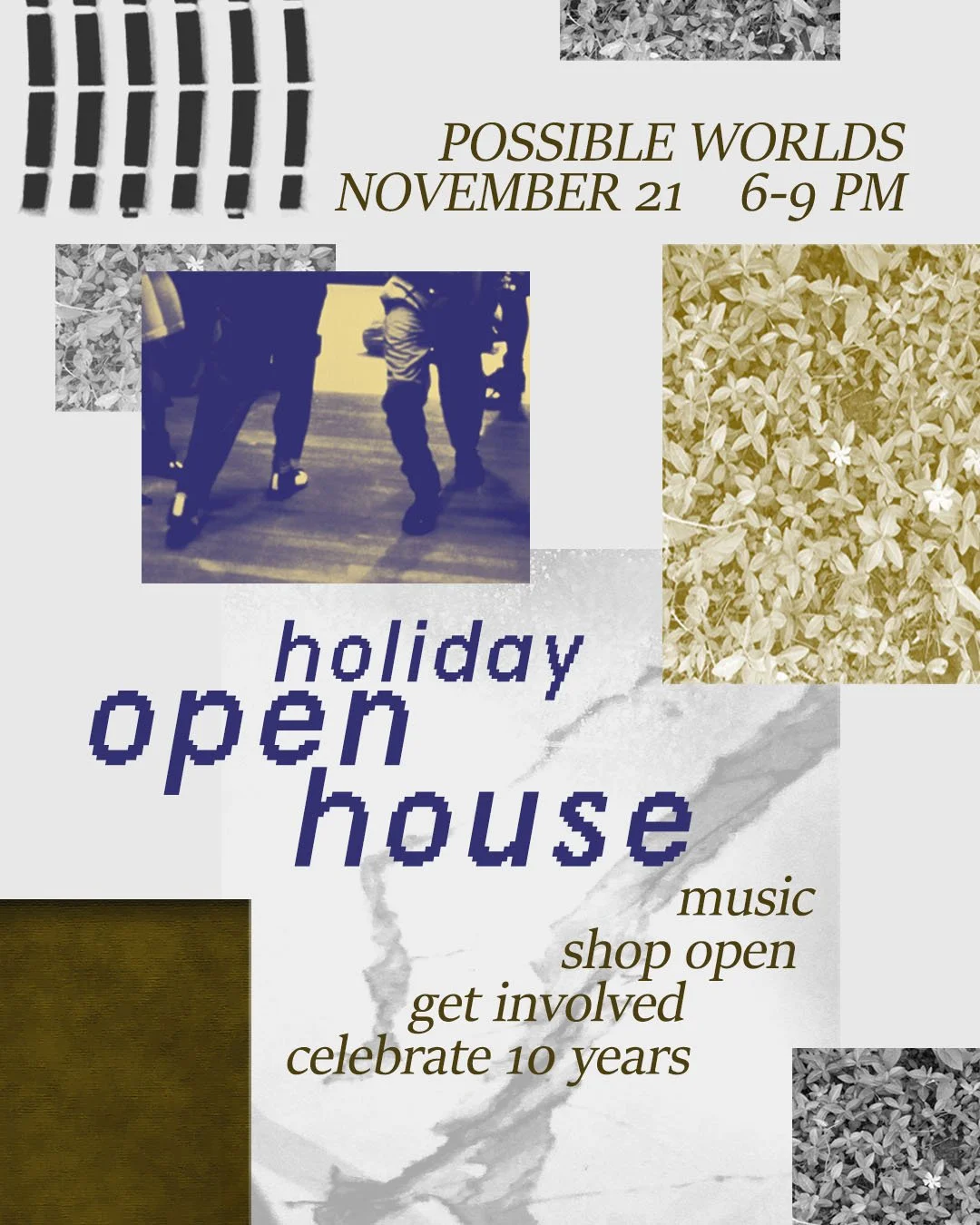 Possible Worlds Holiday Open House