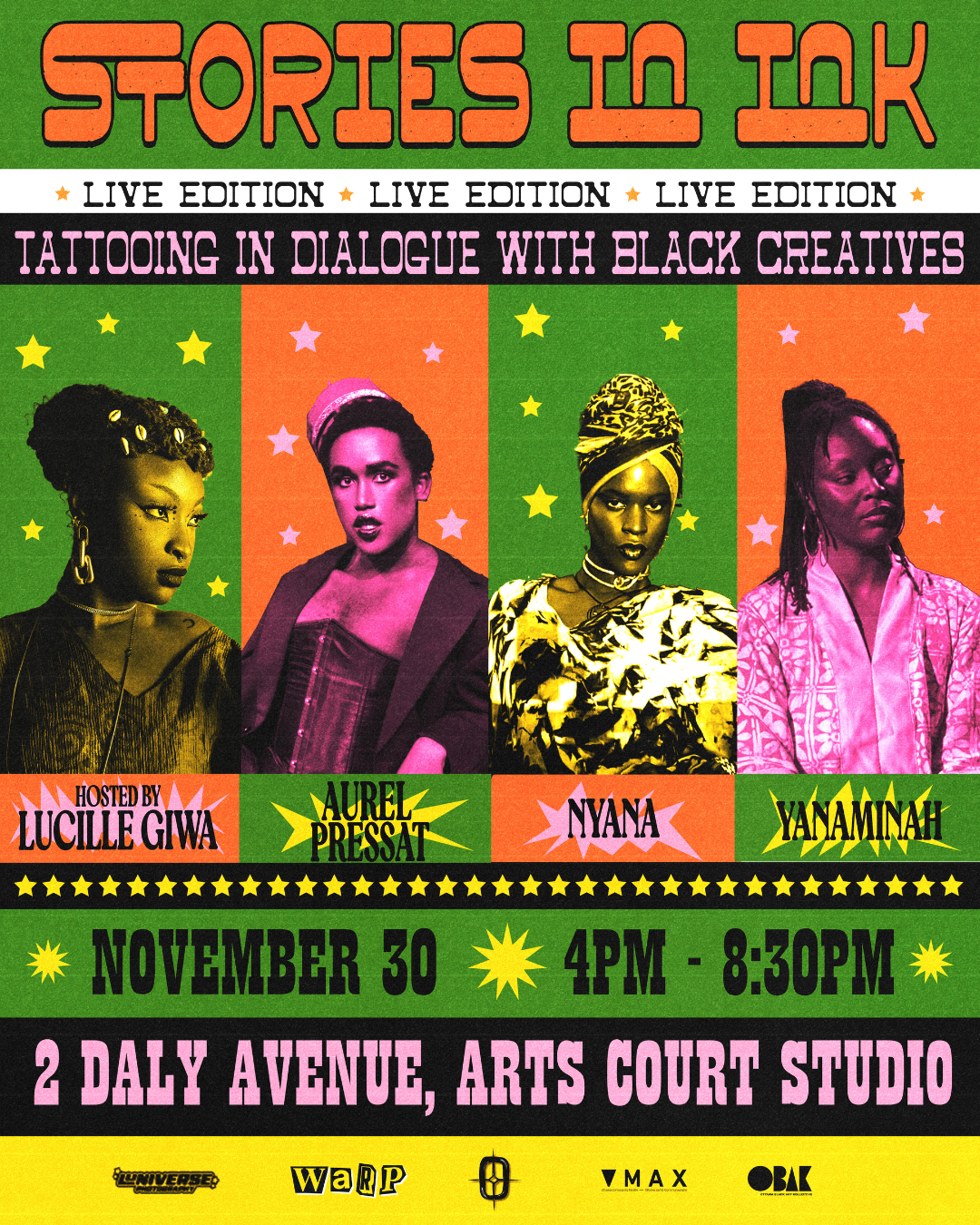 Stories In Ink - Live edition