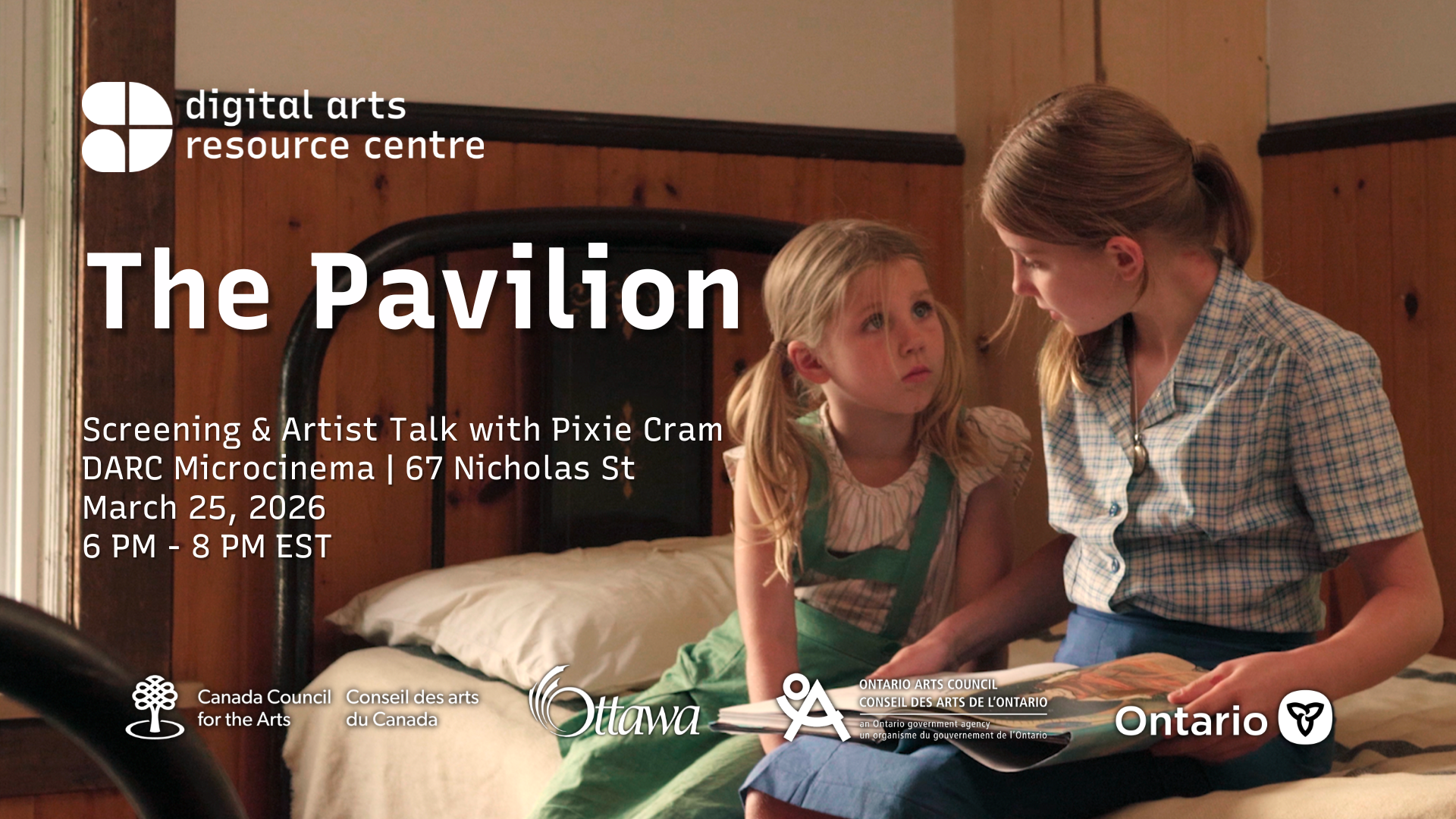 The Pavilion: Screening and Artist Talk with Pixie Cram