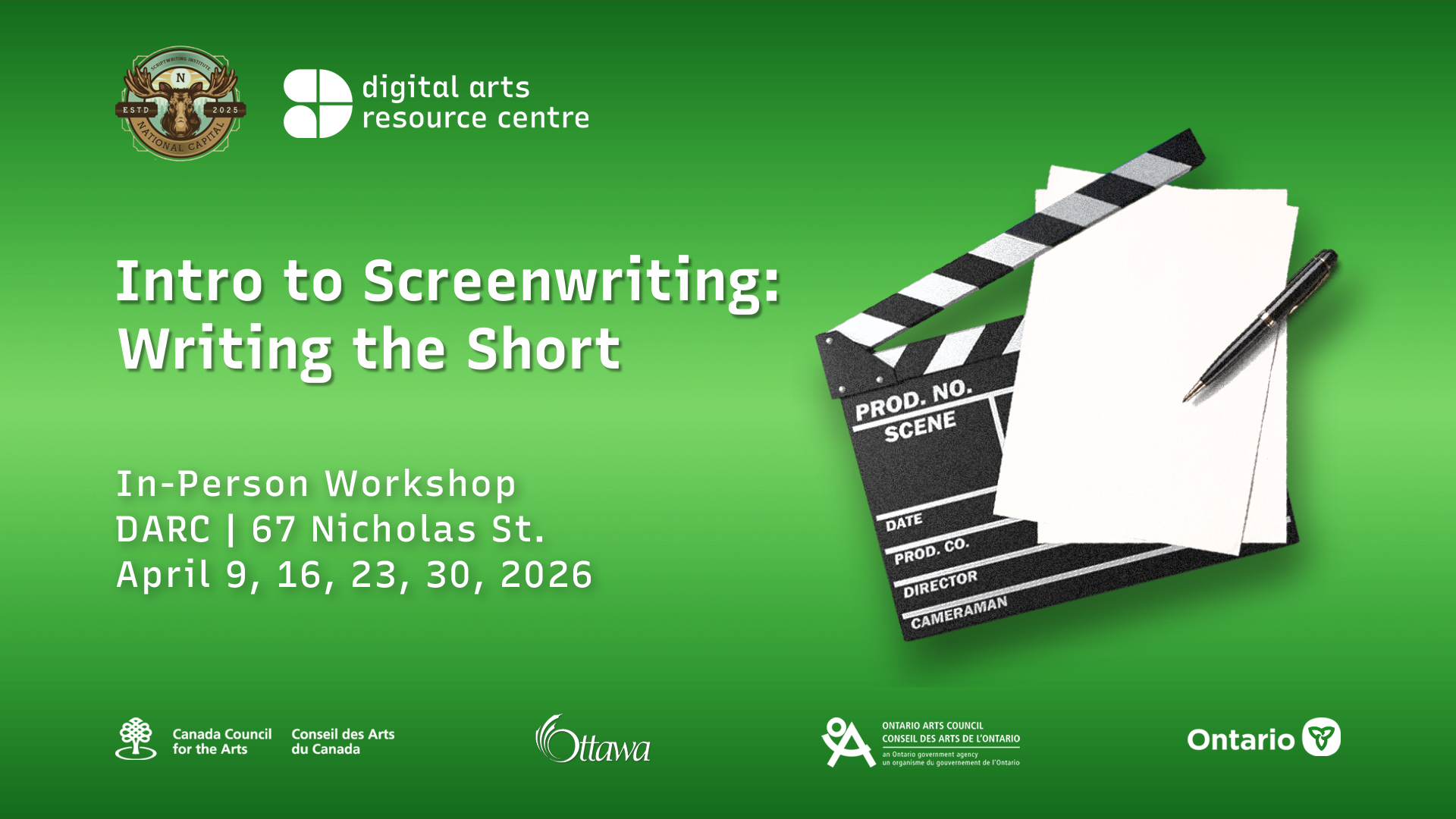 Intro to Screenwriting: Writing the Short