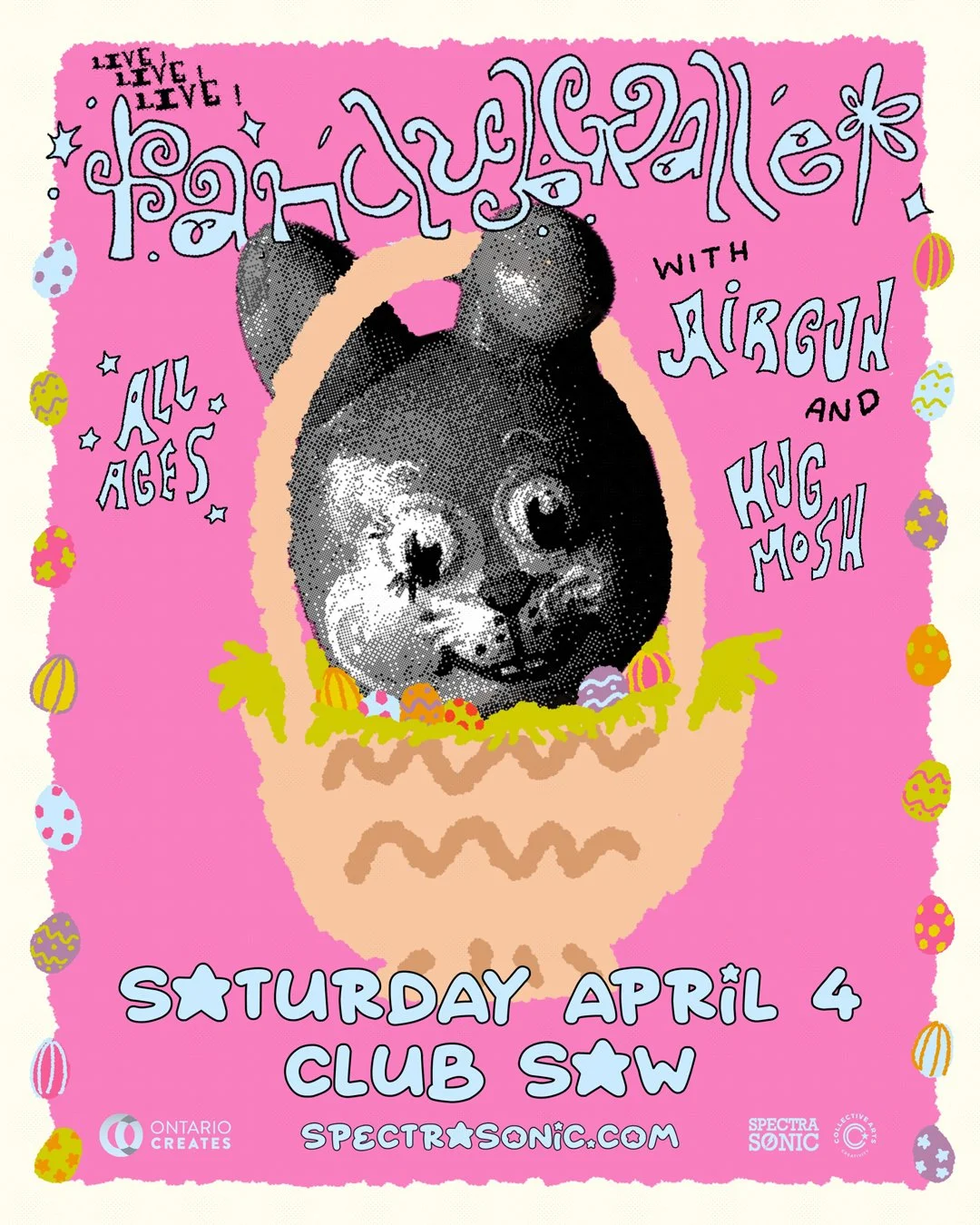 fanclubwallet, Airgun, Hug Mosh