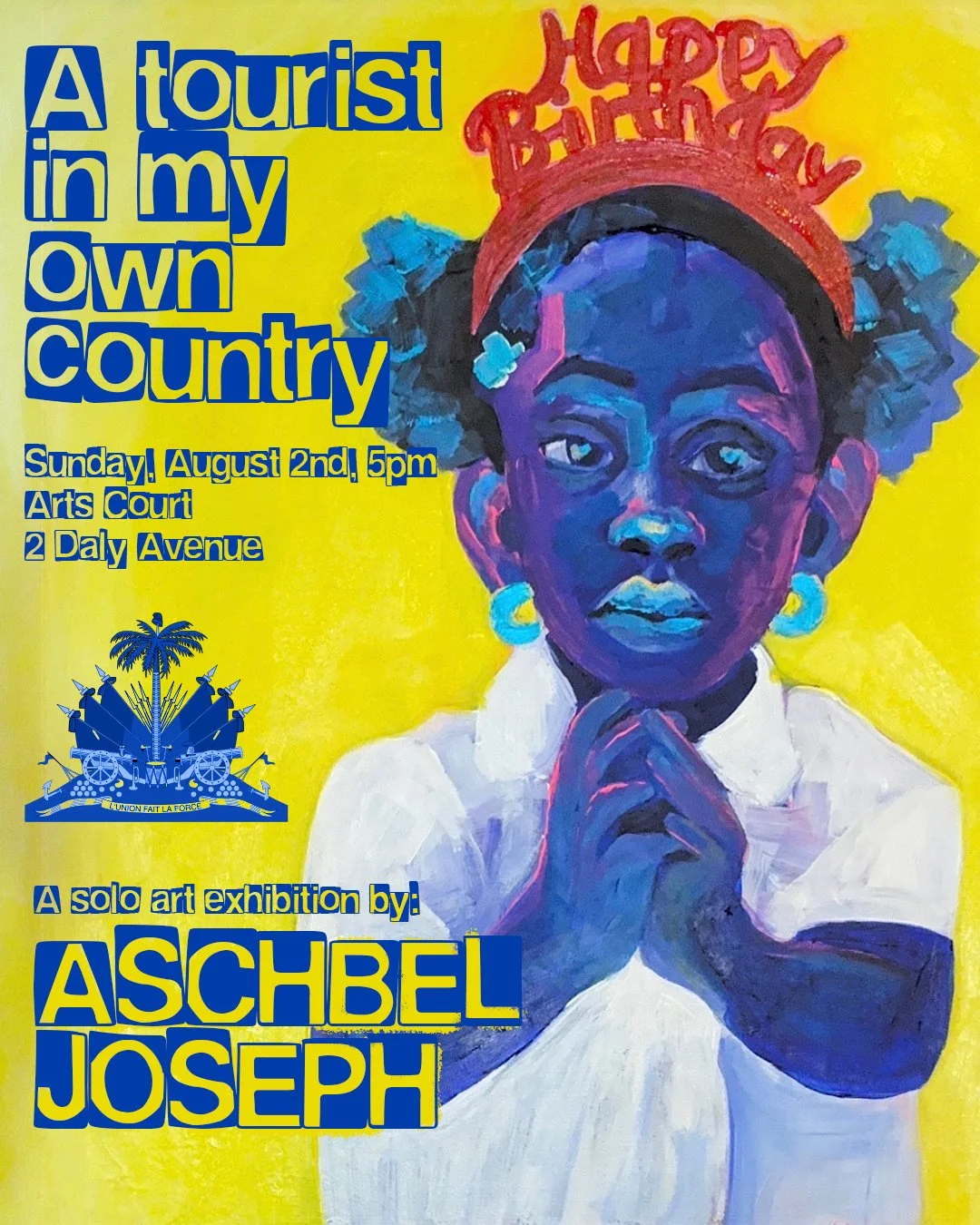 Solo Art Exhibition : A Tourist In My Own Country : by Aschbel Joseph
