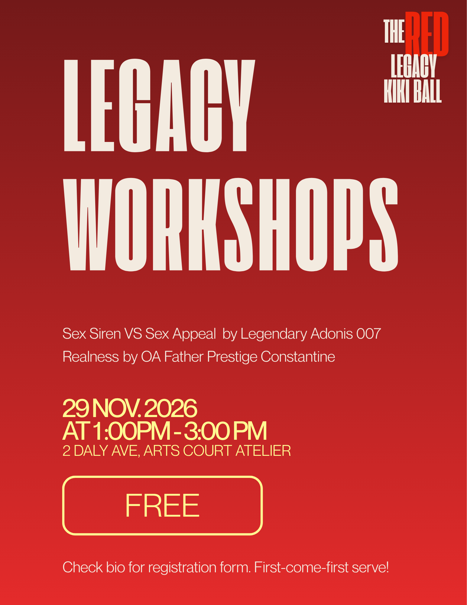 Legacy Workshops