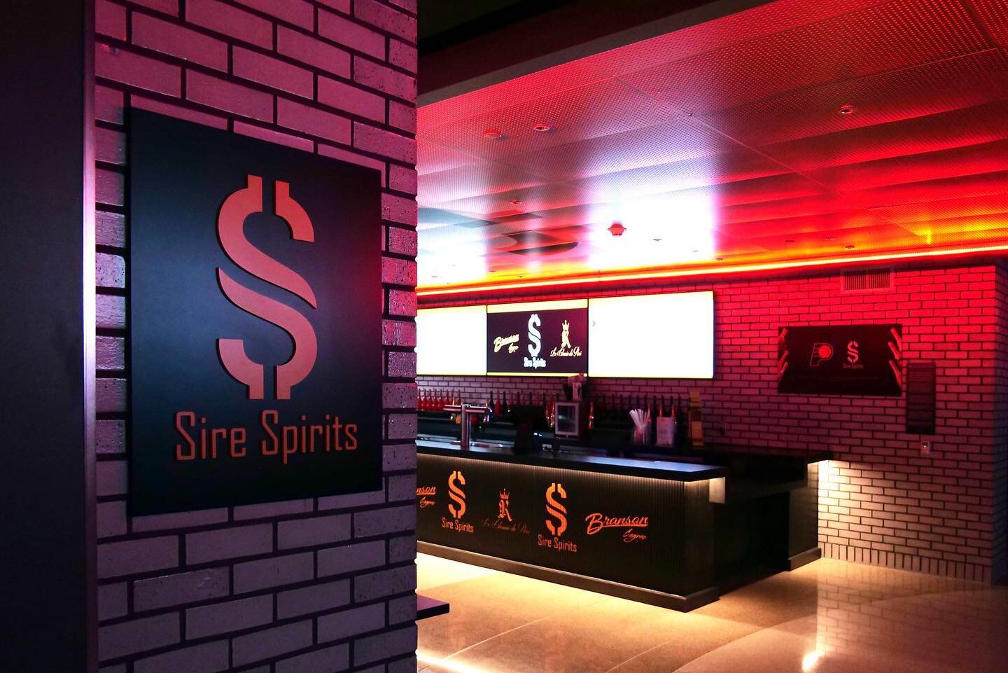 You can find us in the club, designing bottles full of bub&rsquo;. We&rsquo;re excited to highlight the recent collaboration with the Indiana Pacers and 50 Cent&rsquo;s spirits brand, Sire Spirits. #S127 had the opportunity to create dazzling signage