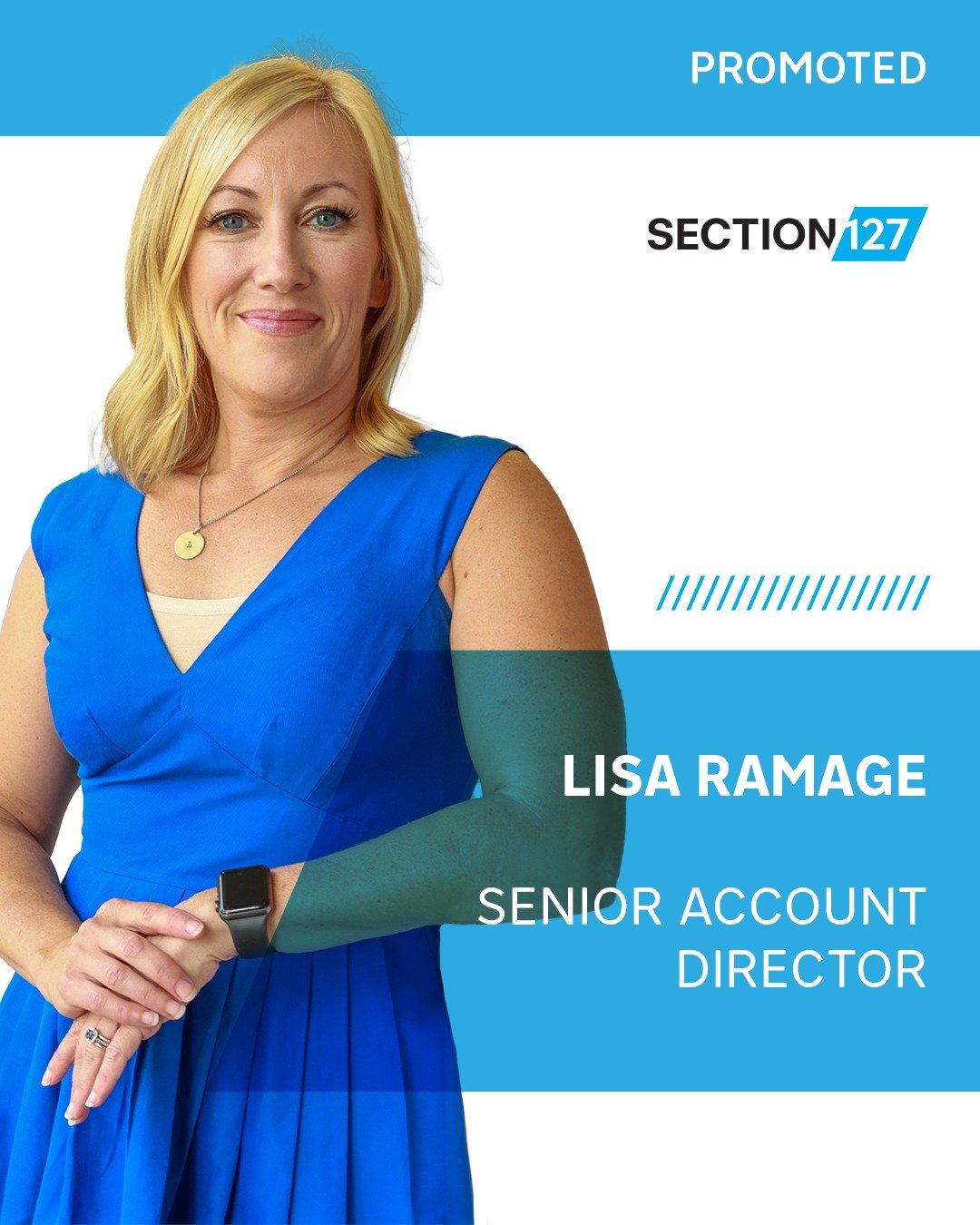 Big congrats to Lisa Ramage on her well earned promotion to Senior Account Director! She&rsquo;s a steady hand, a sharp thinker, and a true partner to every client she works with. We&rsquo;re so lucky to have her on our team👏💼