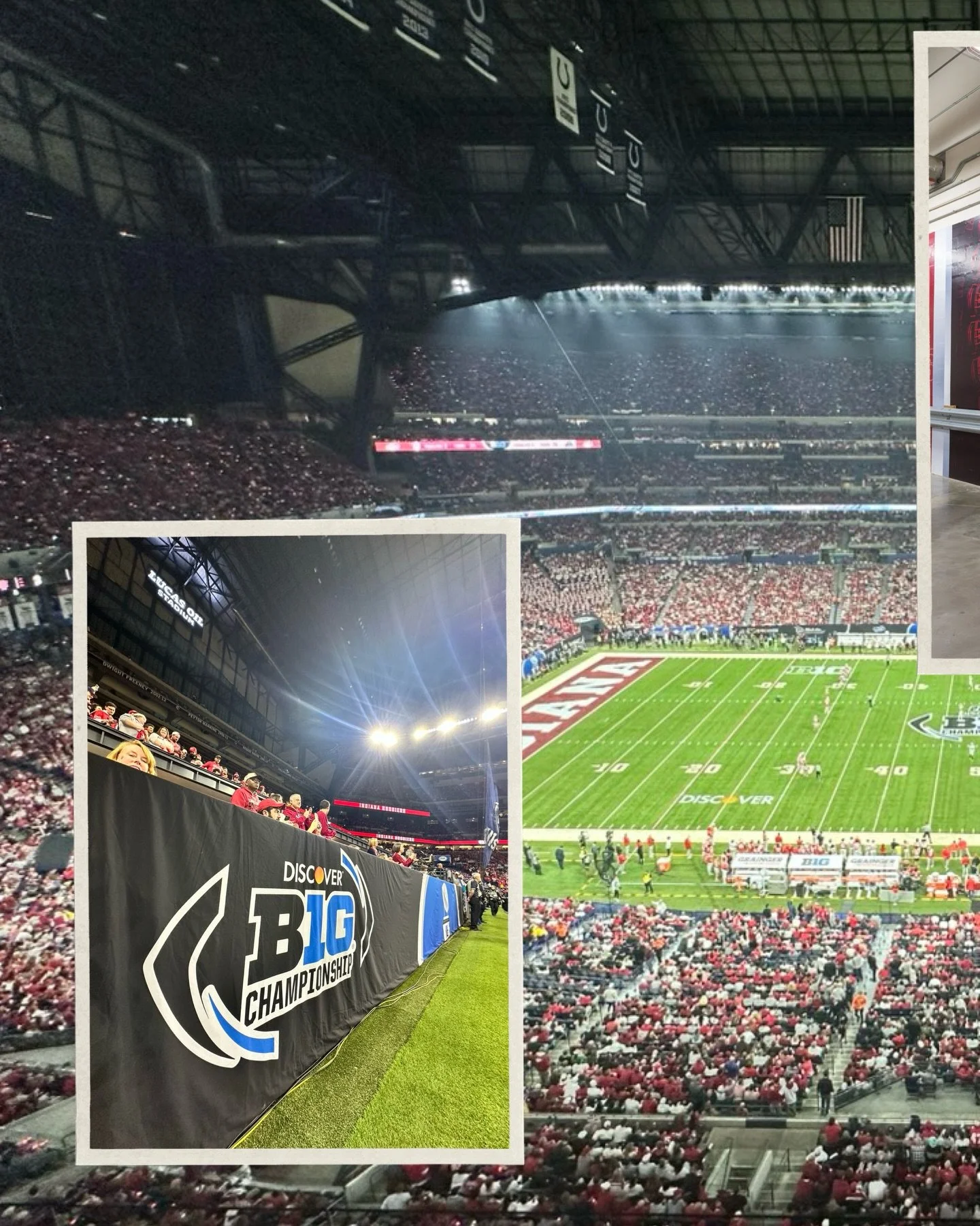 History was made at Lucas Oil Stadium as @indianafootball and @ohiostatefb faced off in the Big Ten Championship Game, with Indiana capturing its first-ever outright Big Ten title.

@section127 and @sportgraphicsinc were proud to provide event brandi
