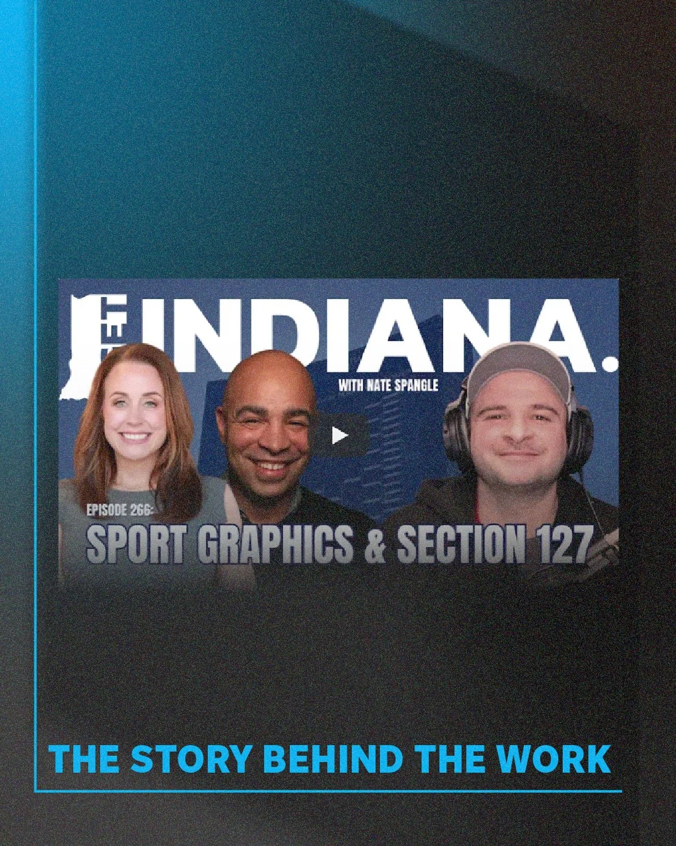 We recently had the chance to sit down with @natespangle and @getindiana to share the story behind Section 127 and Sport Graphics, including where we started, how we&rsquo;ve evolved, and what continues to drive the work today.

The conversation touc
