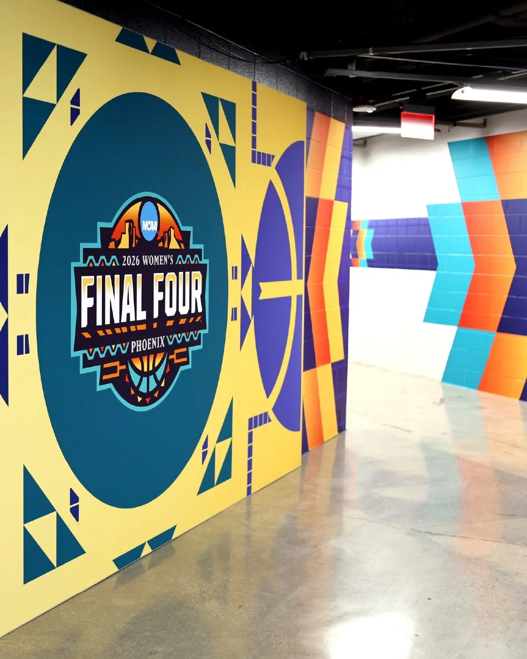 Some of the most important moments happen behind the scenes🏀

Back-of-house environments for the 2026 Women&rsquo;s Final Four were designed with the athletes and staff in mind, creating spaces that support focus, preparation, and everything that ha