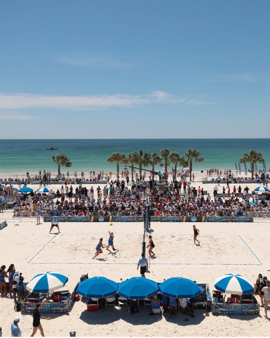 On the sand in Gulf Shores🏐🌴

For the NCAA Beach Volleyball Championship, our team designed the signage while @sportgraphicsinc brought it to life through print and production, creating a cohesive experience across the venue.

A different setting f