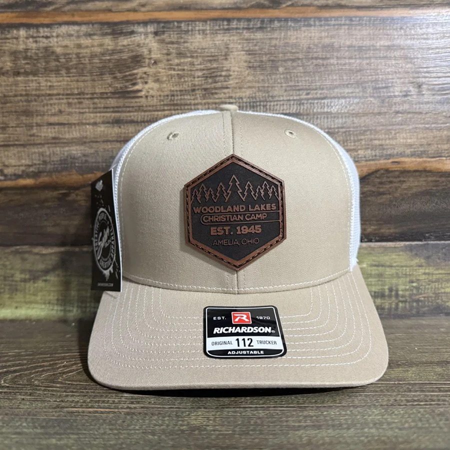 Leather Patch Richardson structured hat: $35.00 