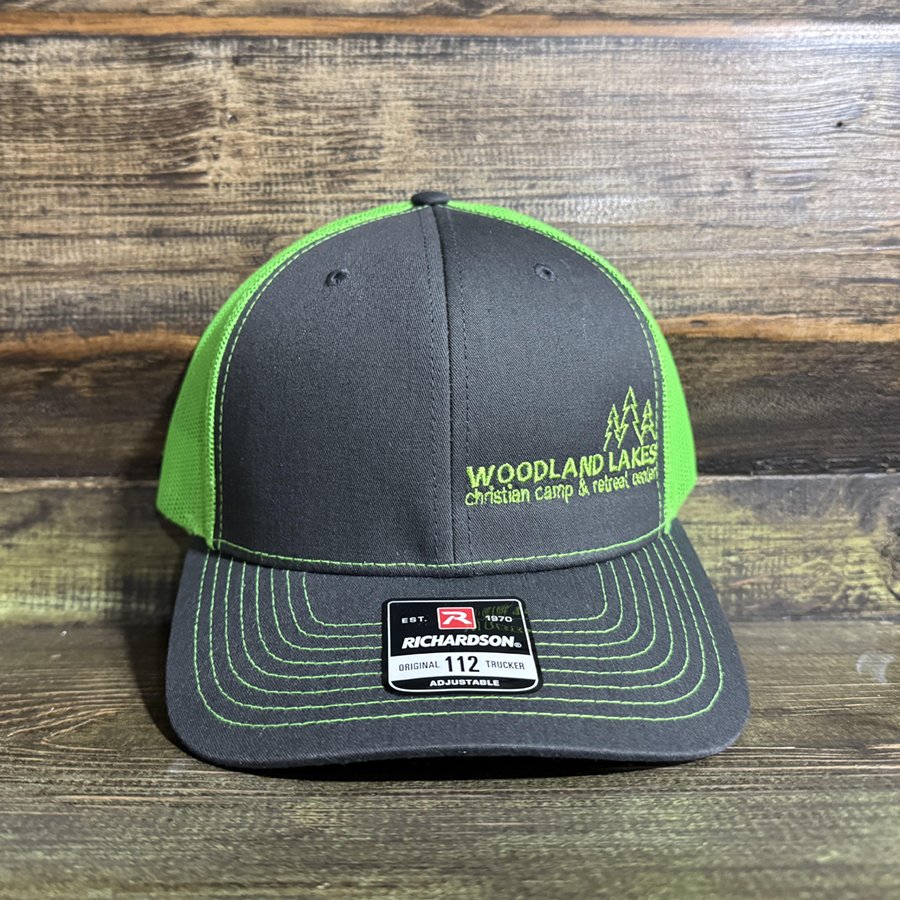 Structured Richardson Hat neon green: $25.00