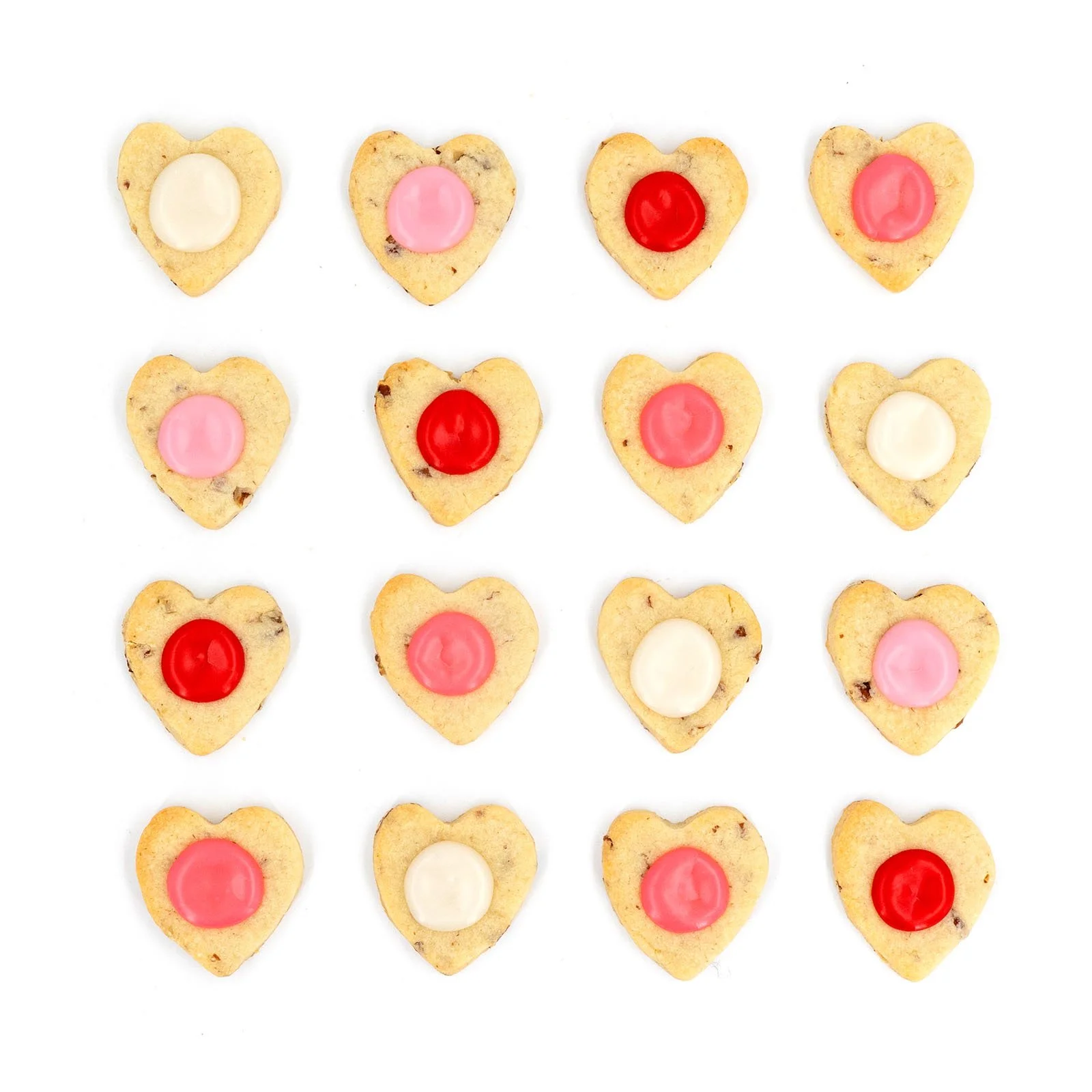 HEART PECAN TEA COOKIE