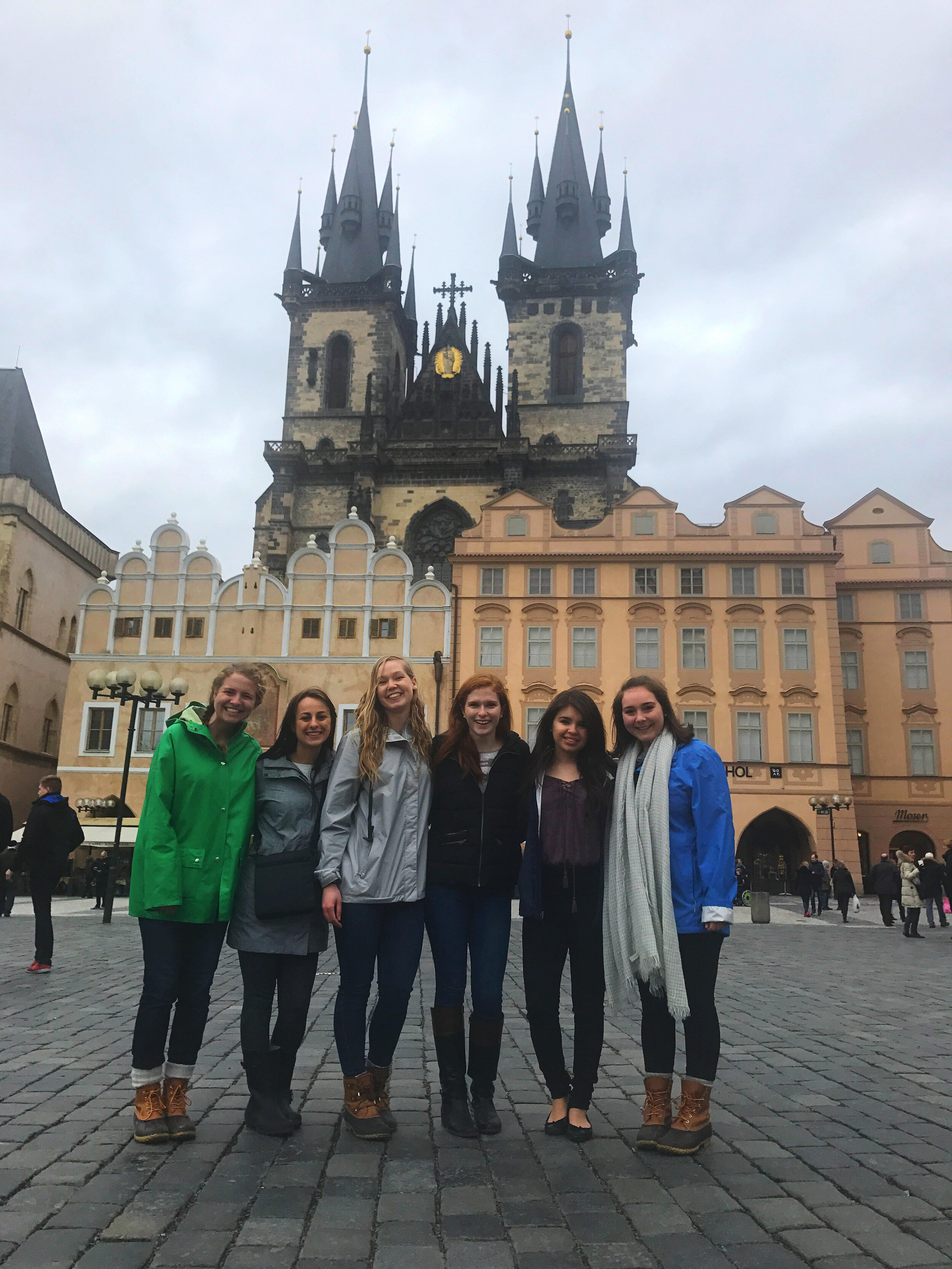 Faculty led student group Prague