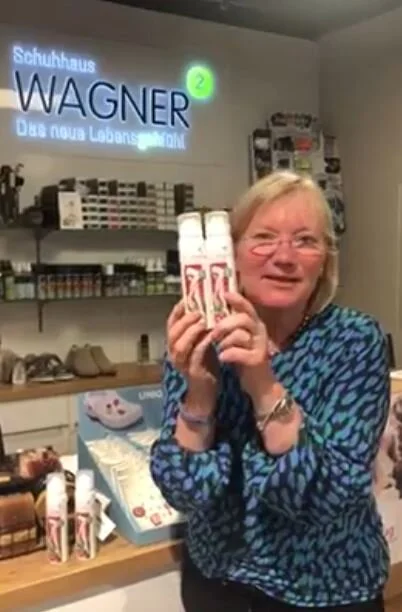 Barfußspray für heiße Tage