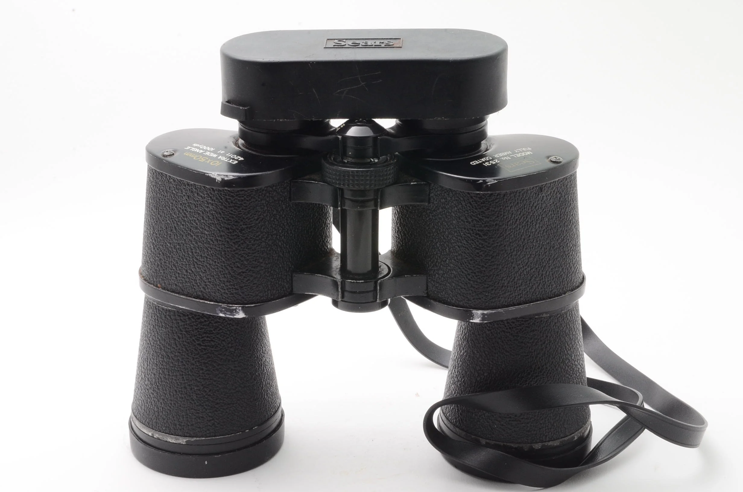 m1910【未使用】0.9gアベラバ50Pセット Sears Model No. 2531 Fully Amber Coated 10x50 Extra Wide Angle