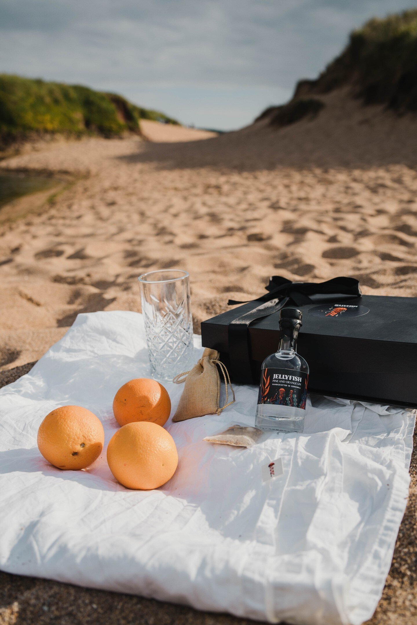 I love it when the sun makes and appearance! 

This is such a surprising photo for me to pick to share with you all (when I have so many sunny shots!), but the way the sunshine reflects off of the oranges really embodies summer for me!

Plus Jellyfis