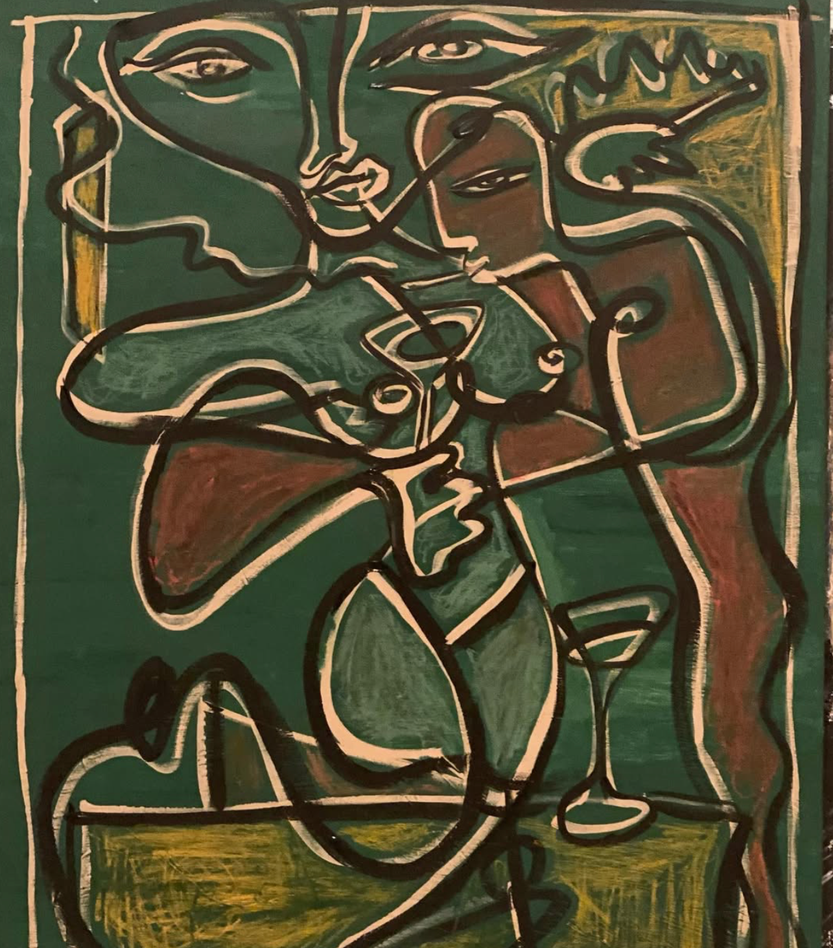 Emelie Törling painting