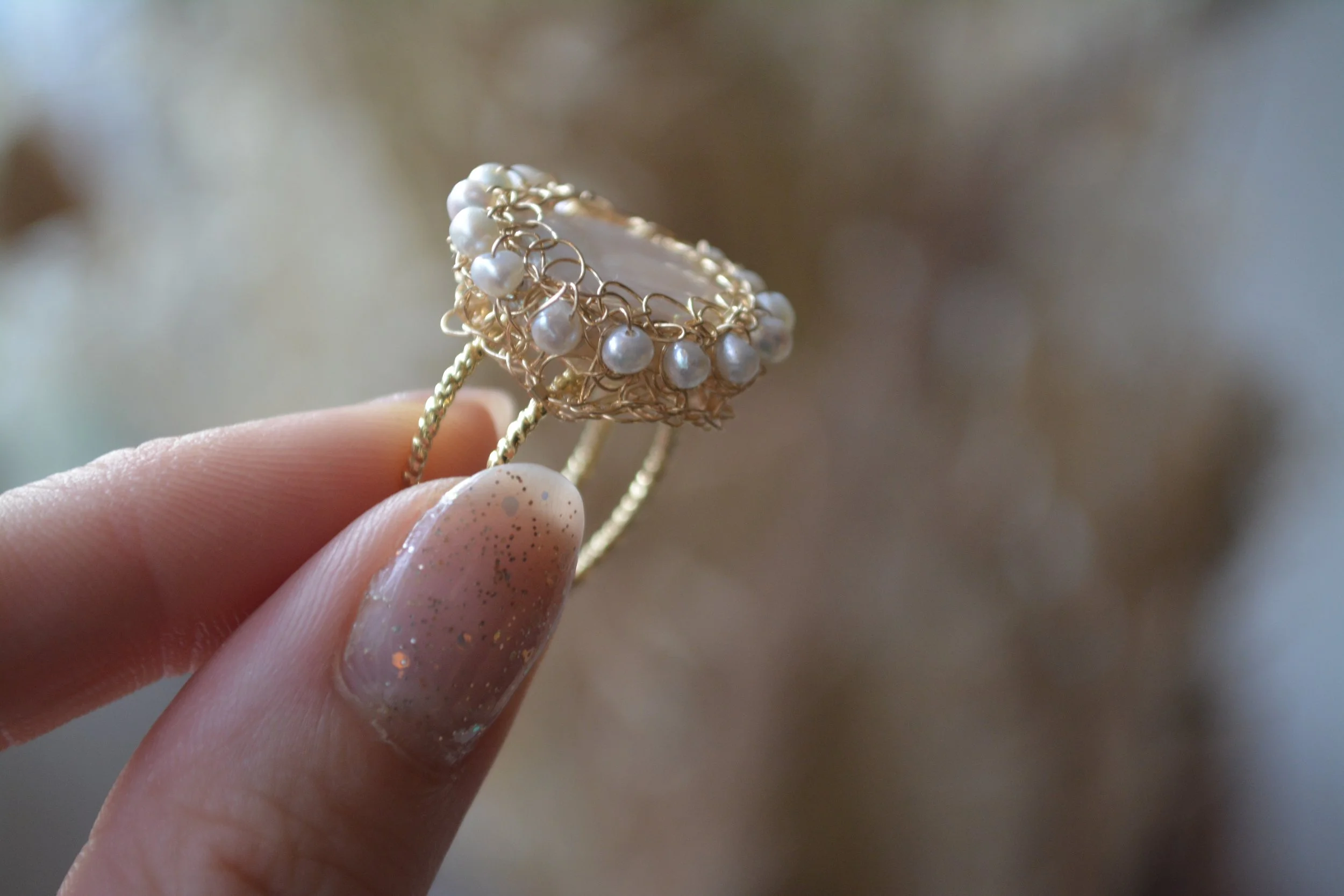 Bianca Mini Polka 14k Gold-filled Freshwater Baroque Freshwater