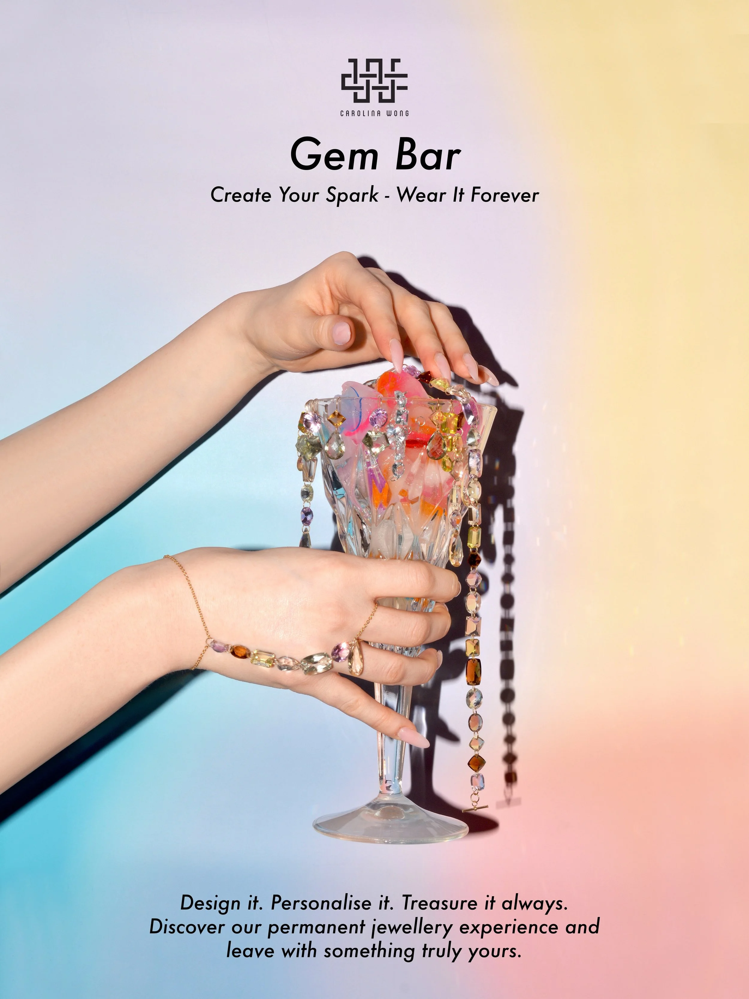 At Gem Bar, jewellery is an experience in self-expression. We specialise in fully customised gemstone pieces and permanent jewellery, thoughtfully designed to reflect your taste, your story, your individuality.

Explore vibrant gemstones rich in colo