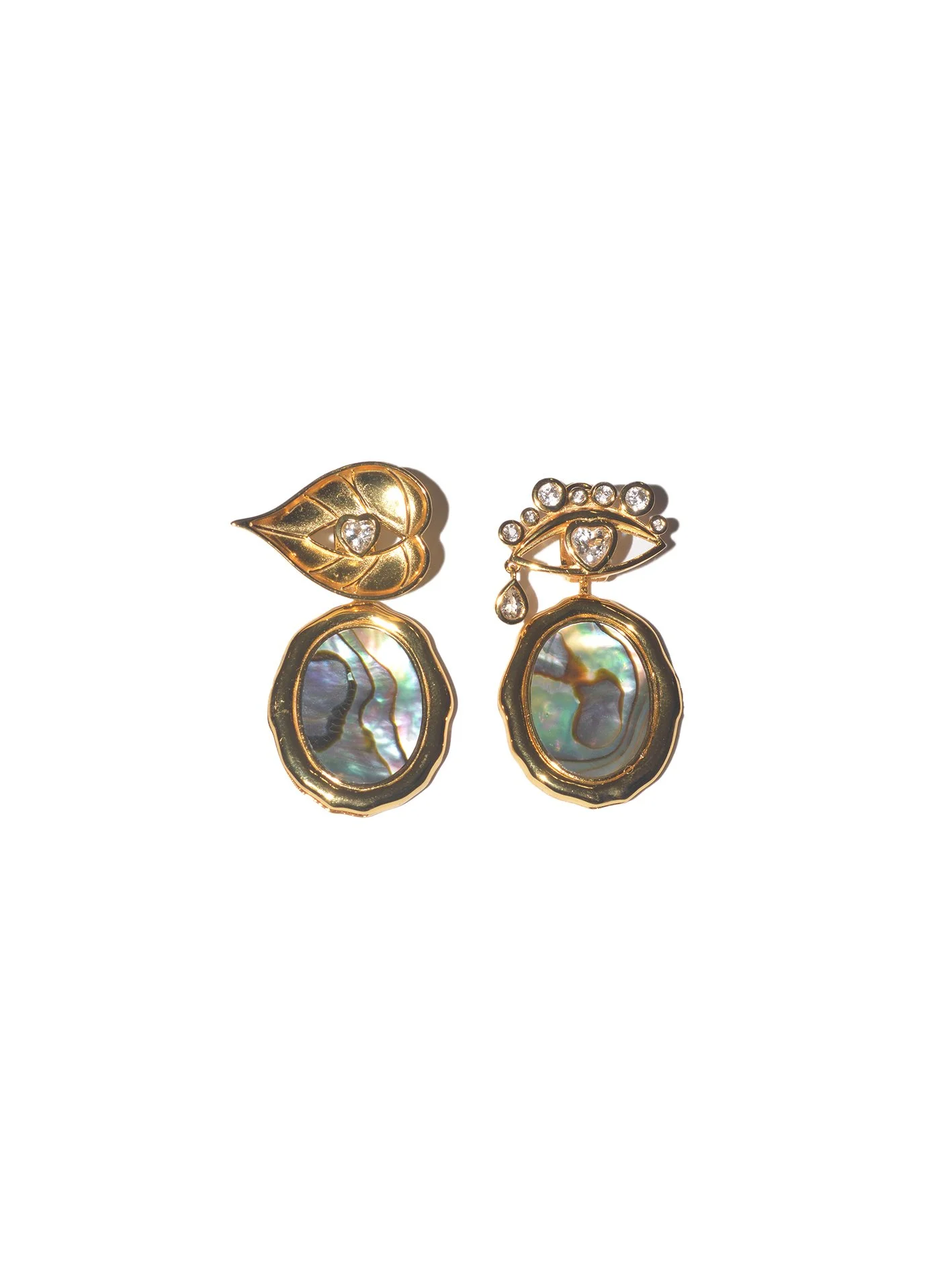 Gold Eva Earrings