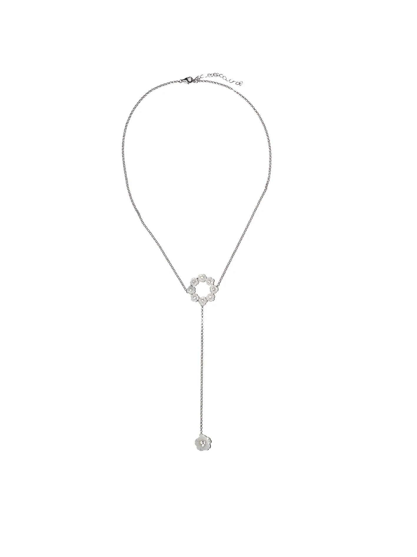 Bloom Snowy Mother of Pearl Necklace