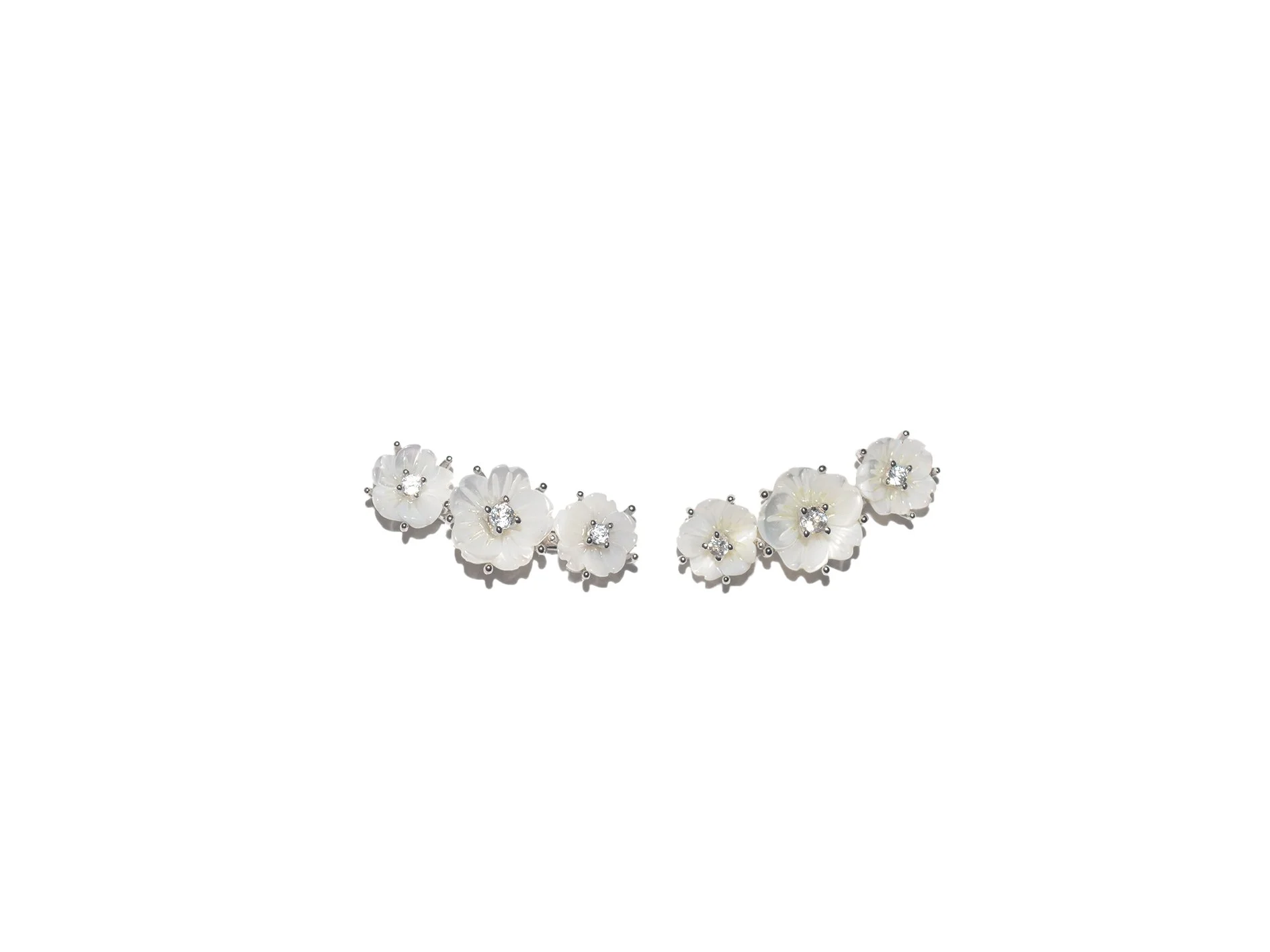 Bloom Snowy Triple Studs