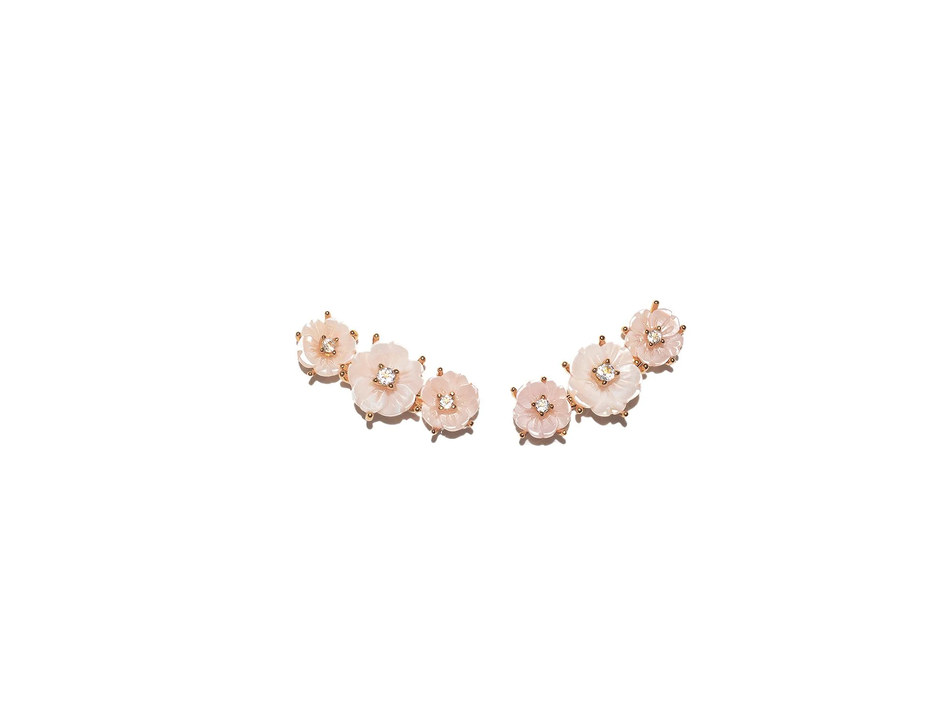 Bloom Rosy Triple Studs