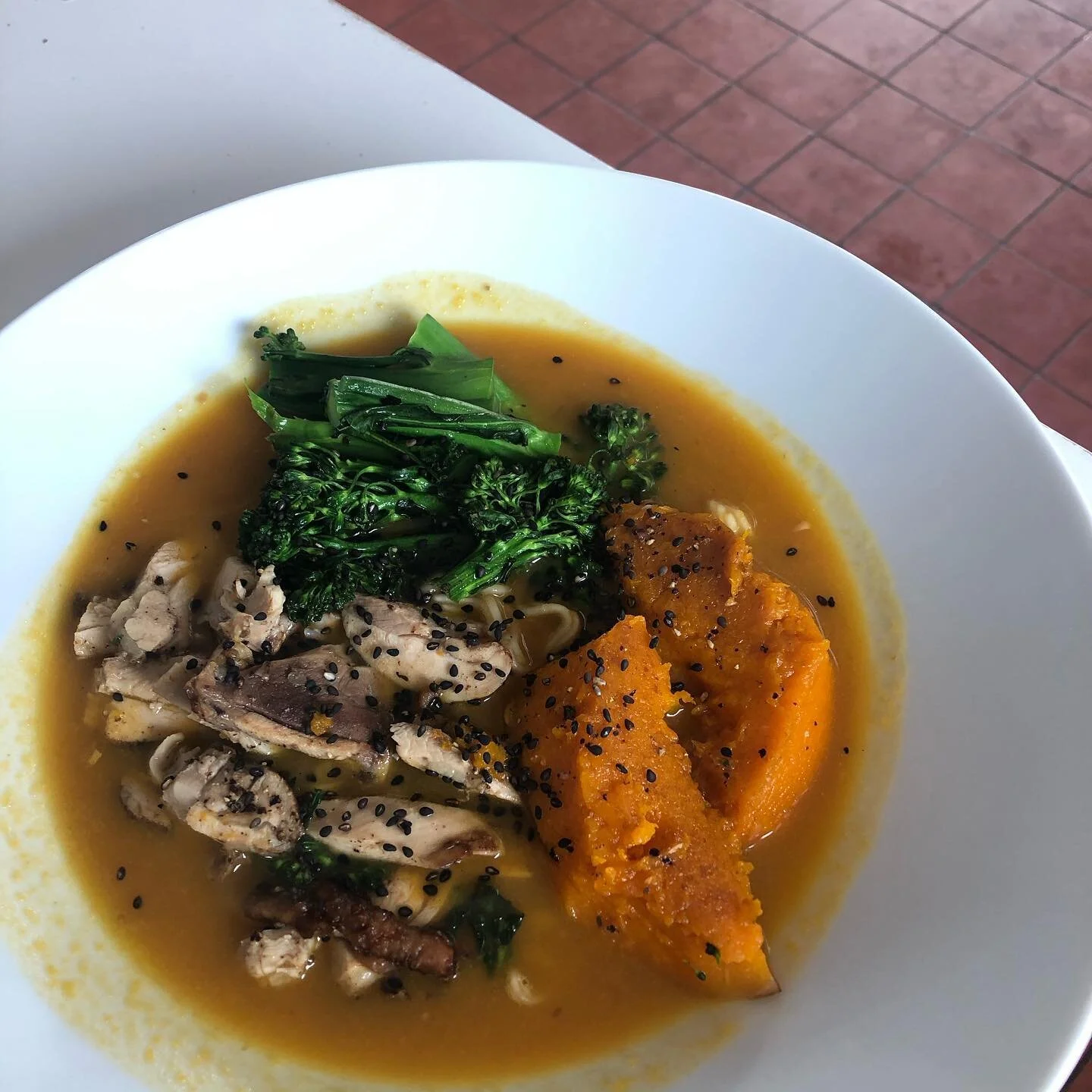 leftover butternut squash ramennnnn