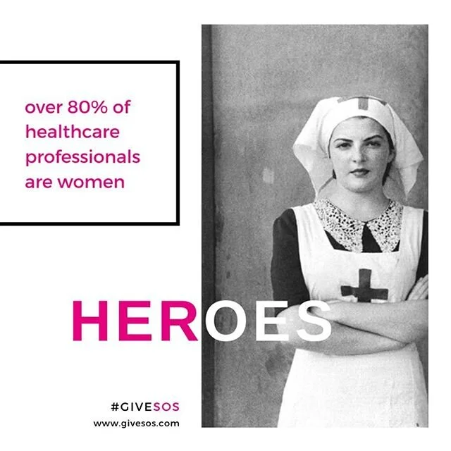 To our S/O/S community-
We are proud to be launching #givesos- a campaign that delivers feminine care and wellness essentials directly to hospitals to distribute to the women that need them most right now- frontline female healthcare professionals.

