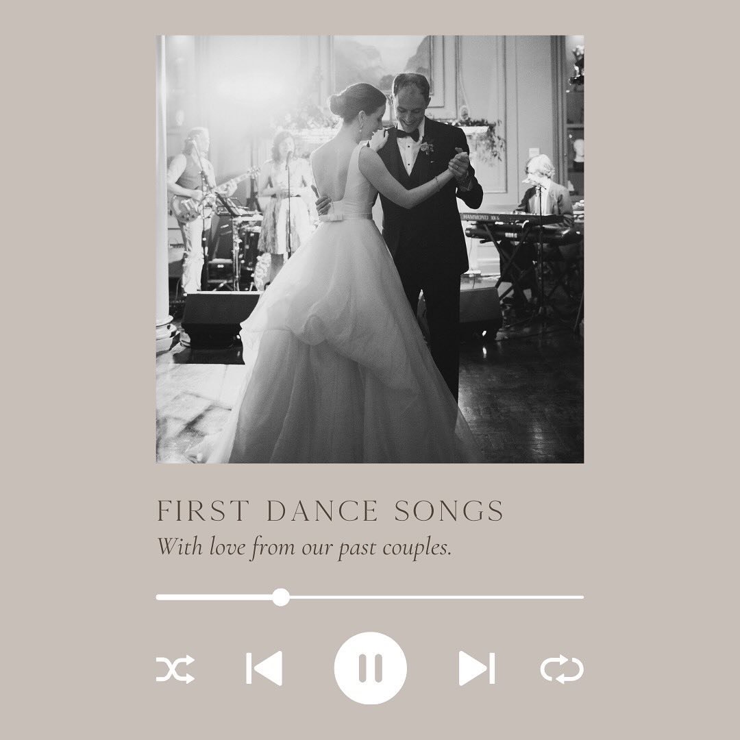 We&rsquo;ve complied a playlist consisting of many of the first dance songs from our past clients to give you some inspo!
⠀⠀⠀⠀⠀⠀⠀⠀⠀
Check out our highlights for a link to the playlist on Spotify and Apple Music!
⠀⠀⠀⠀⠀⠀⠀⠀⠀
Cover photo by @christinelim