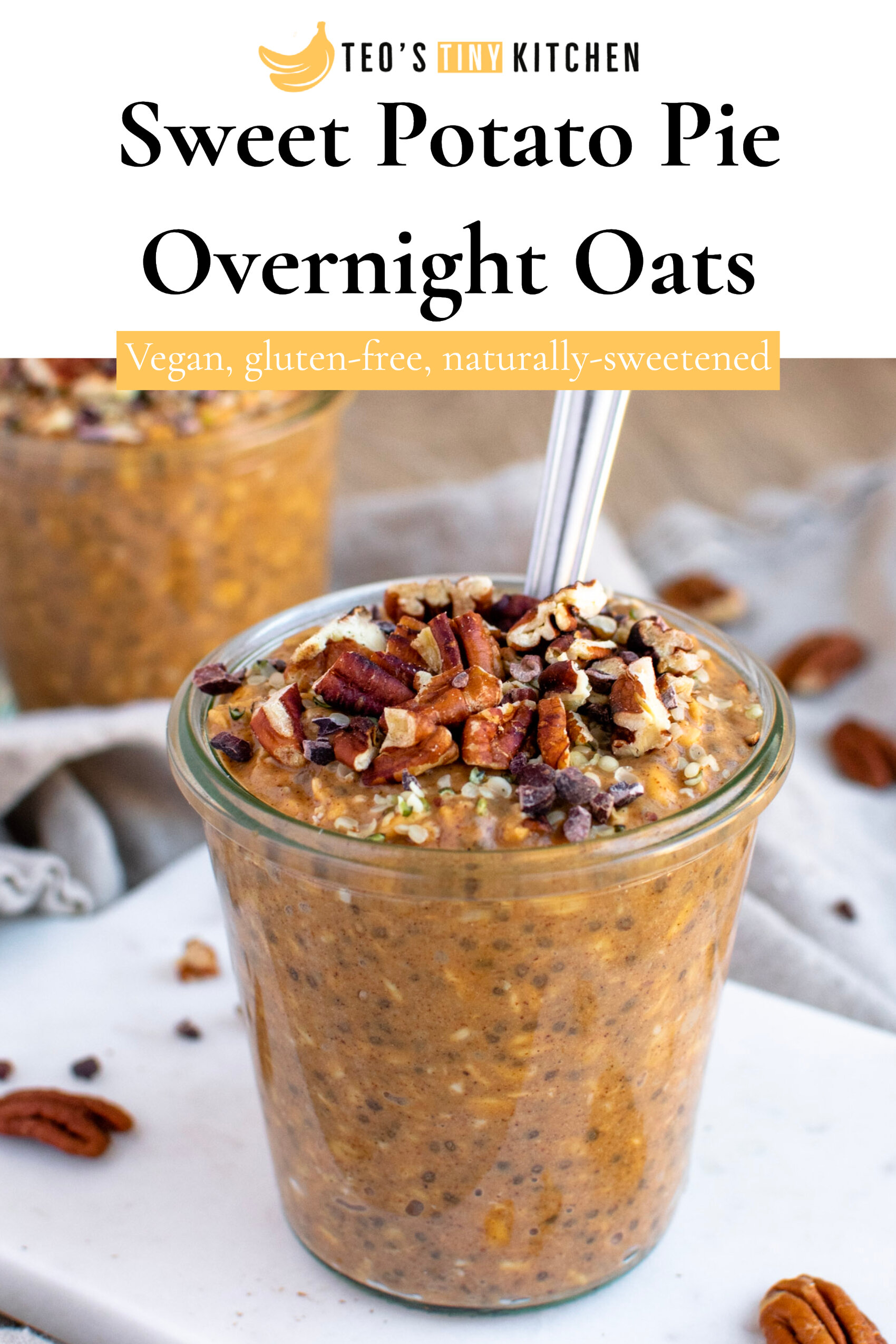 Overnight Oats Recipe (4 ways!) - One Sweet Appetite