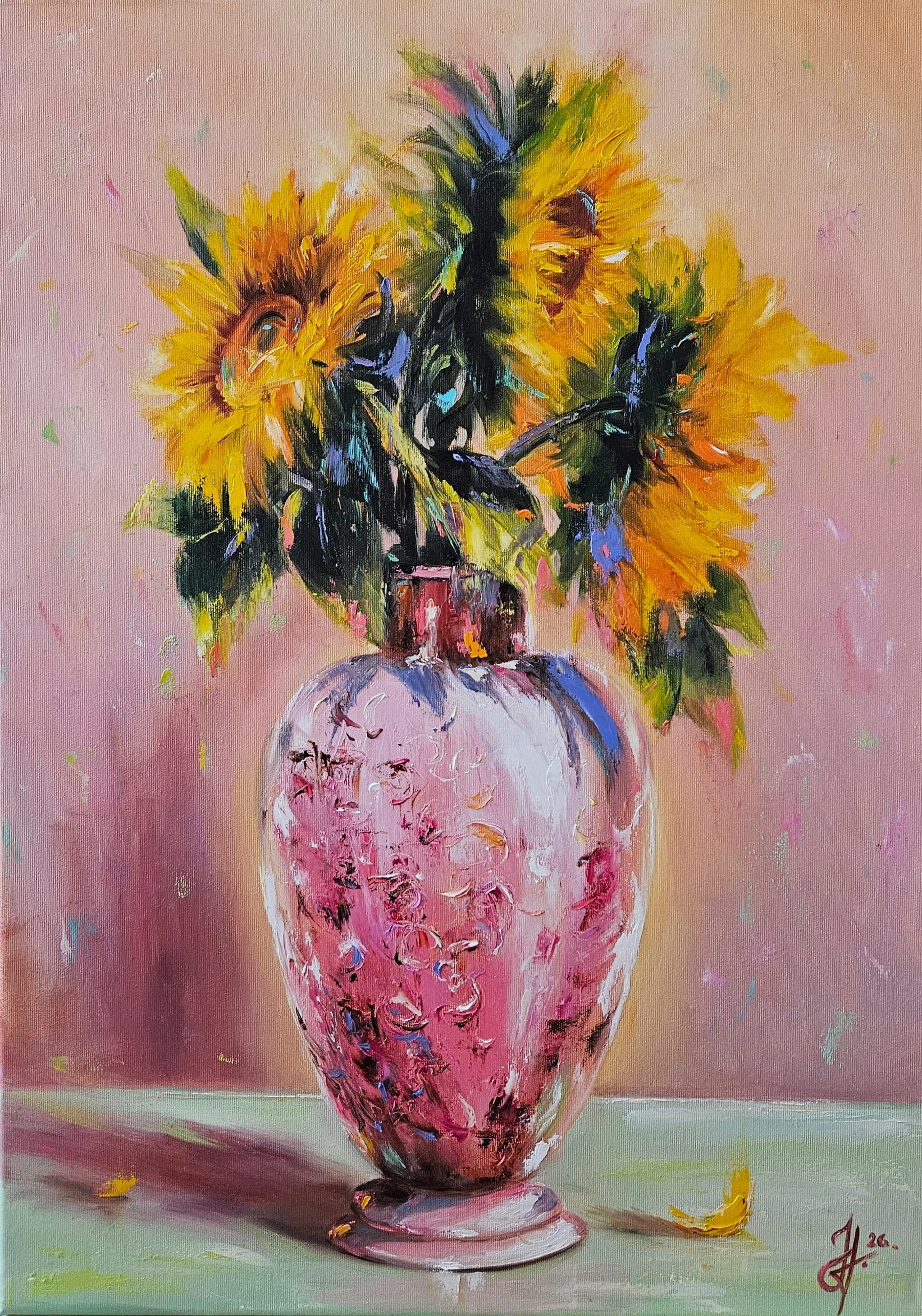 Obraz "Slnečnice" - rozmer 50x70 cm