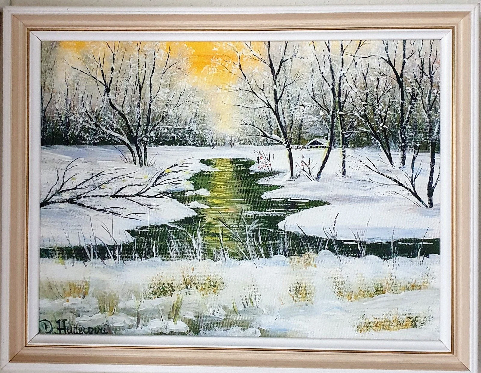Zima - rozmer 24x18 cm
