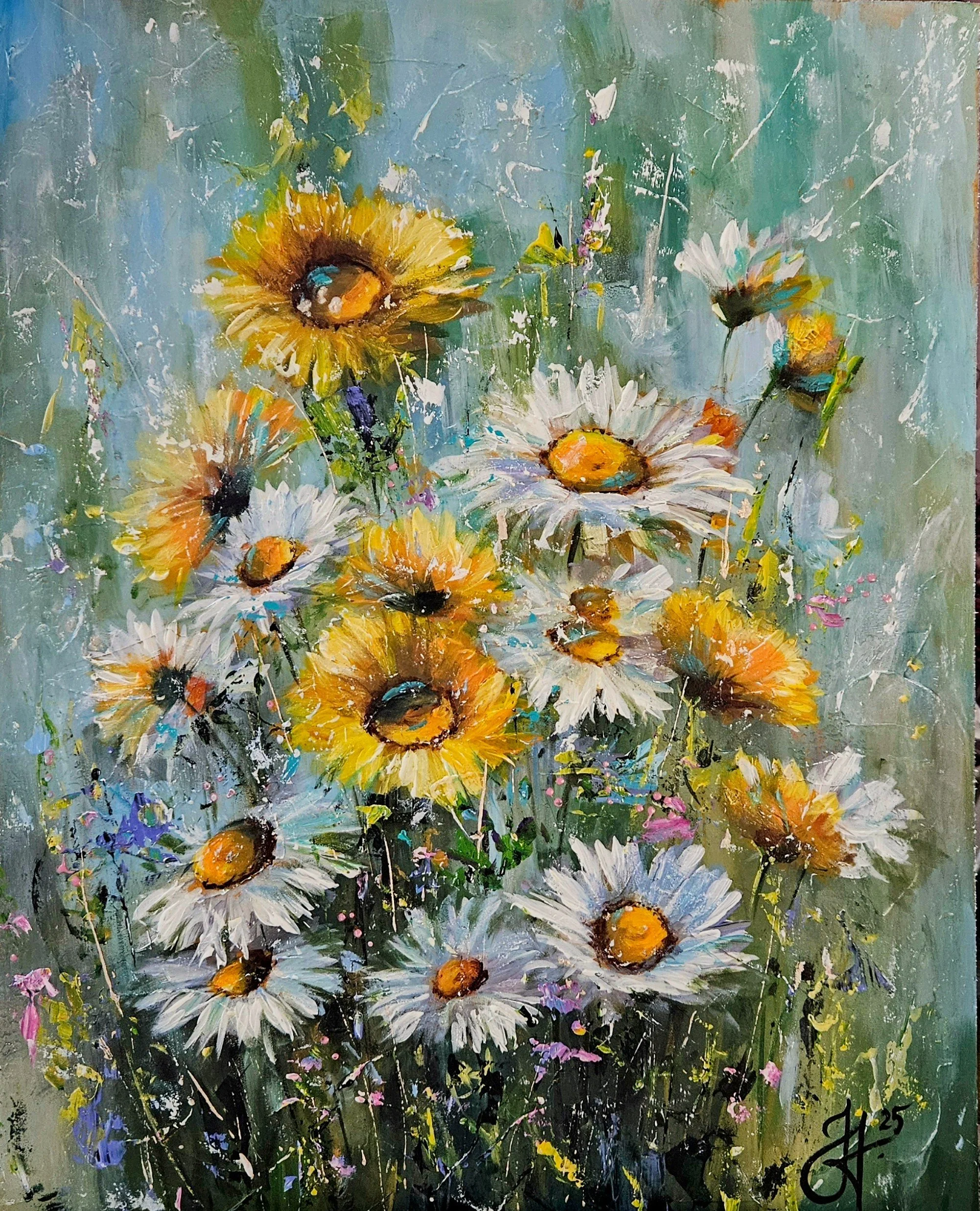 Obraz "Kvety na lúke"