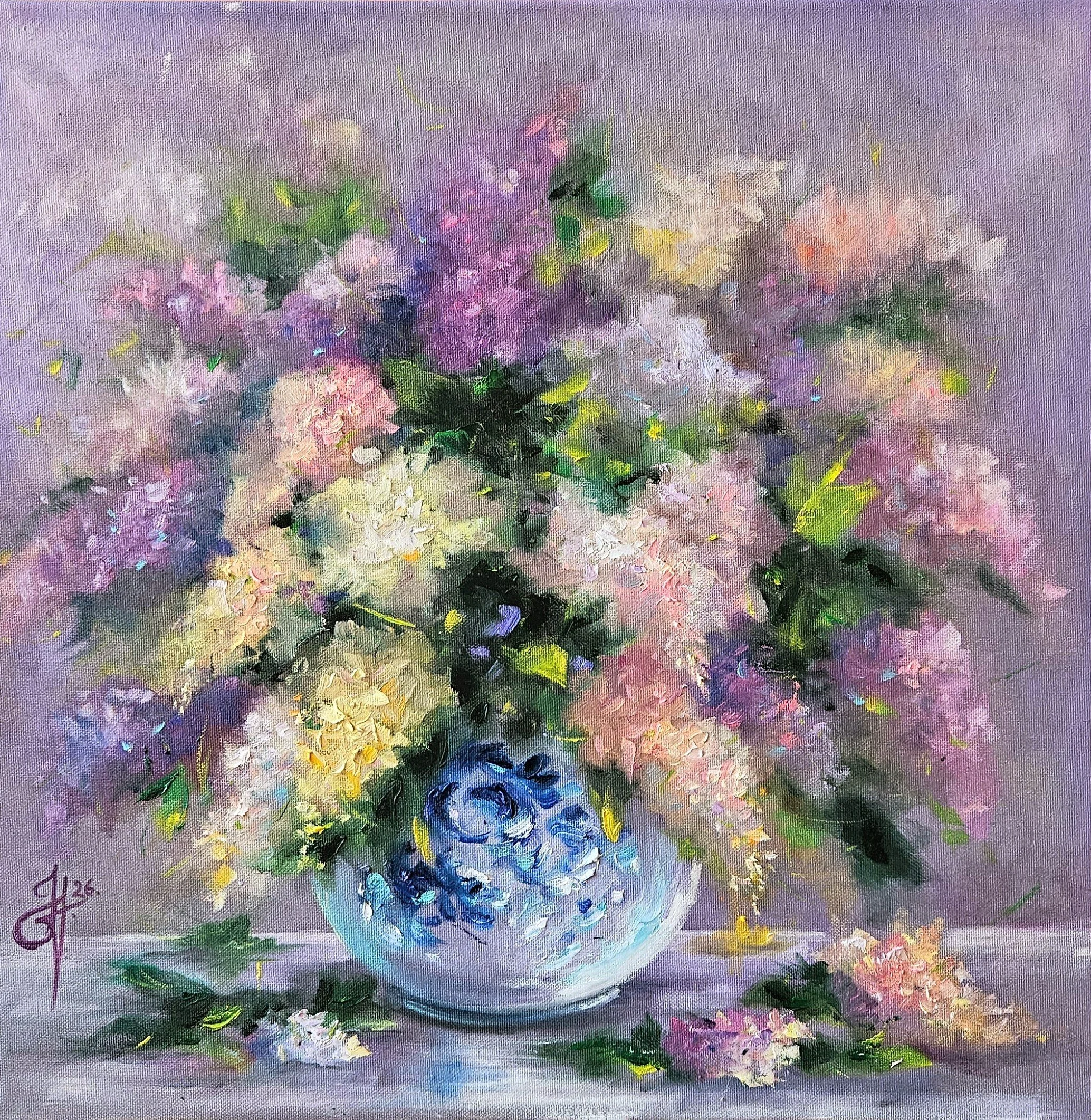 Obraz "Orgován" - rozmer 50x50 cm